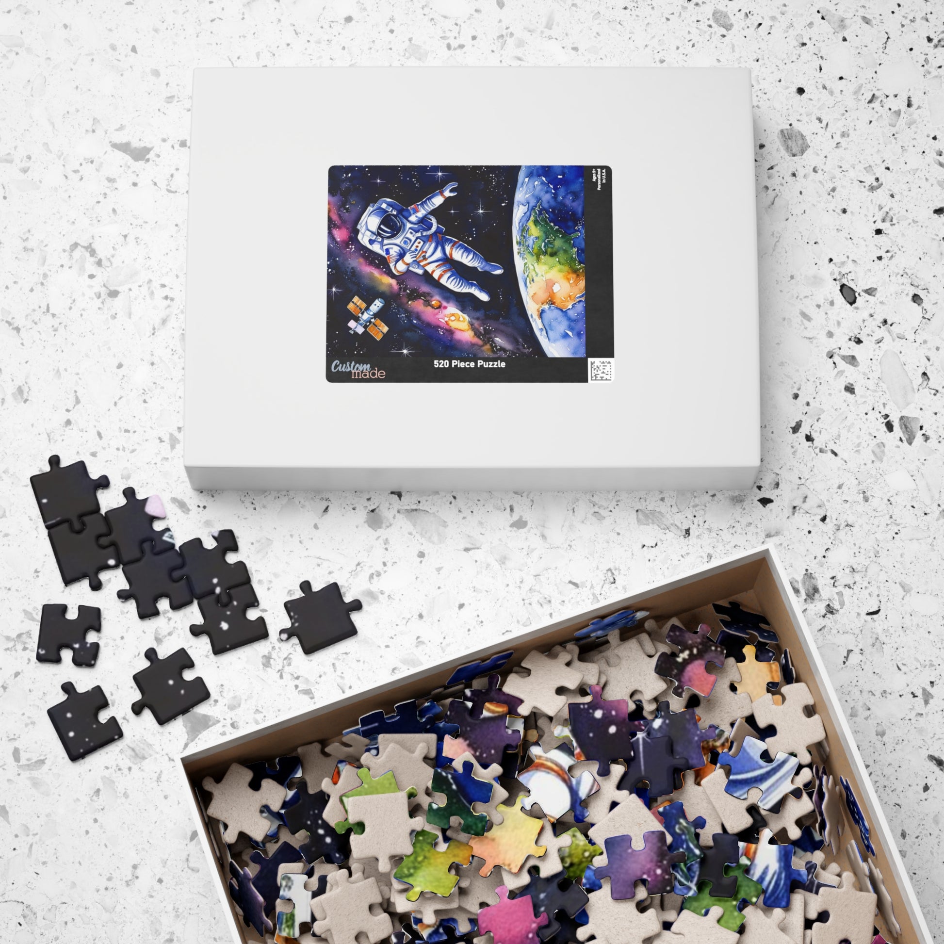 Astronaut Space Puzzle, Cosmic Jigsaw Game Relaxation and Mindfulness for Space Enthusiasts and Puzzle Lovers Fun Space-Themed Activity Puzzle The Puzzle Chest