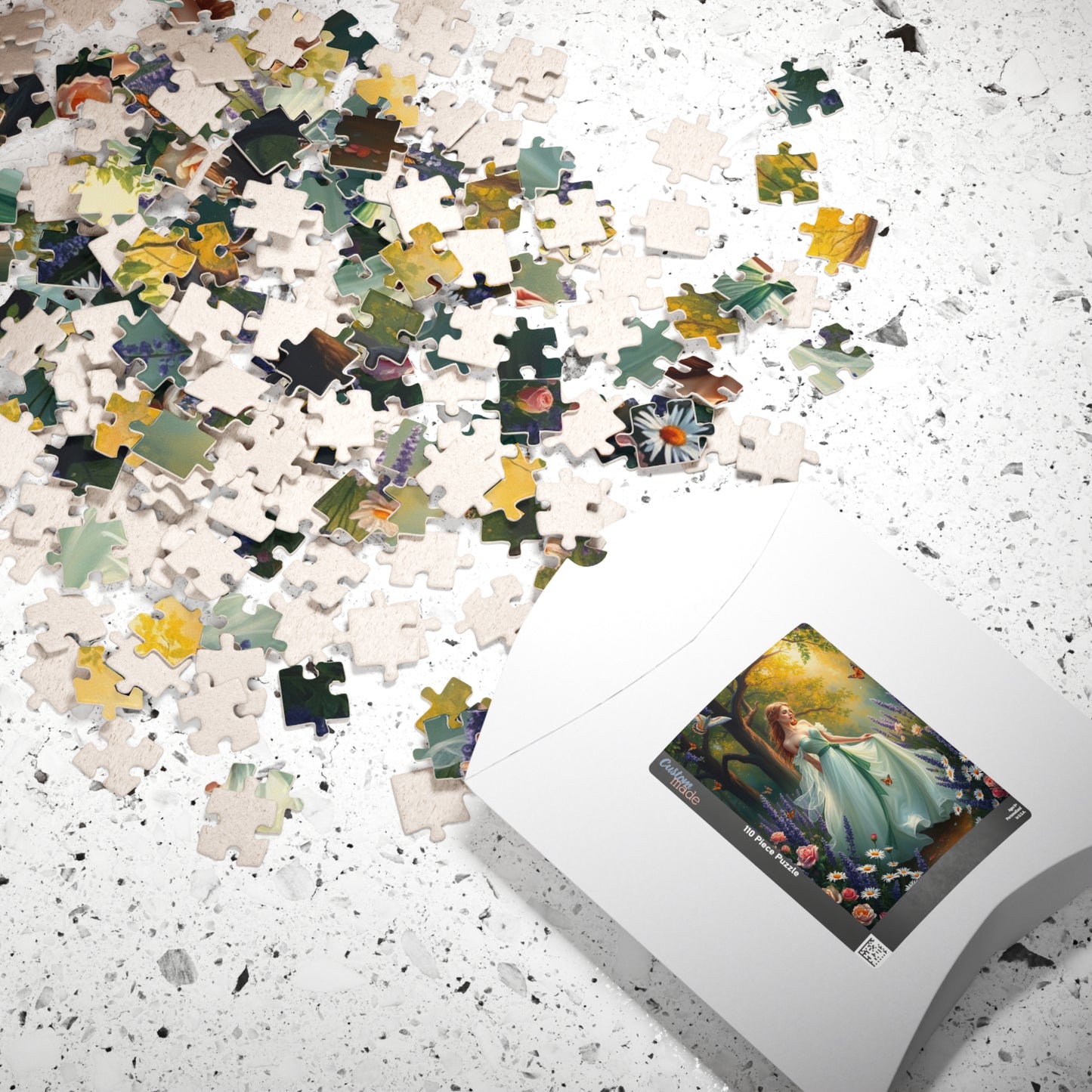Heavenly Maiden Jigsaw Puzzle, Virgo Zodiac Sign Jigsaw Game, Beautiful Art Puzzle for Adults, Fantasy Lover Gift for Friends, Family Night Puzzle The Puzzle Chest