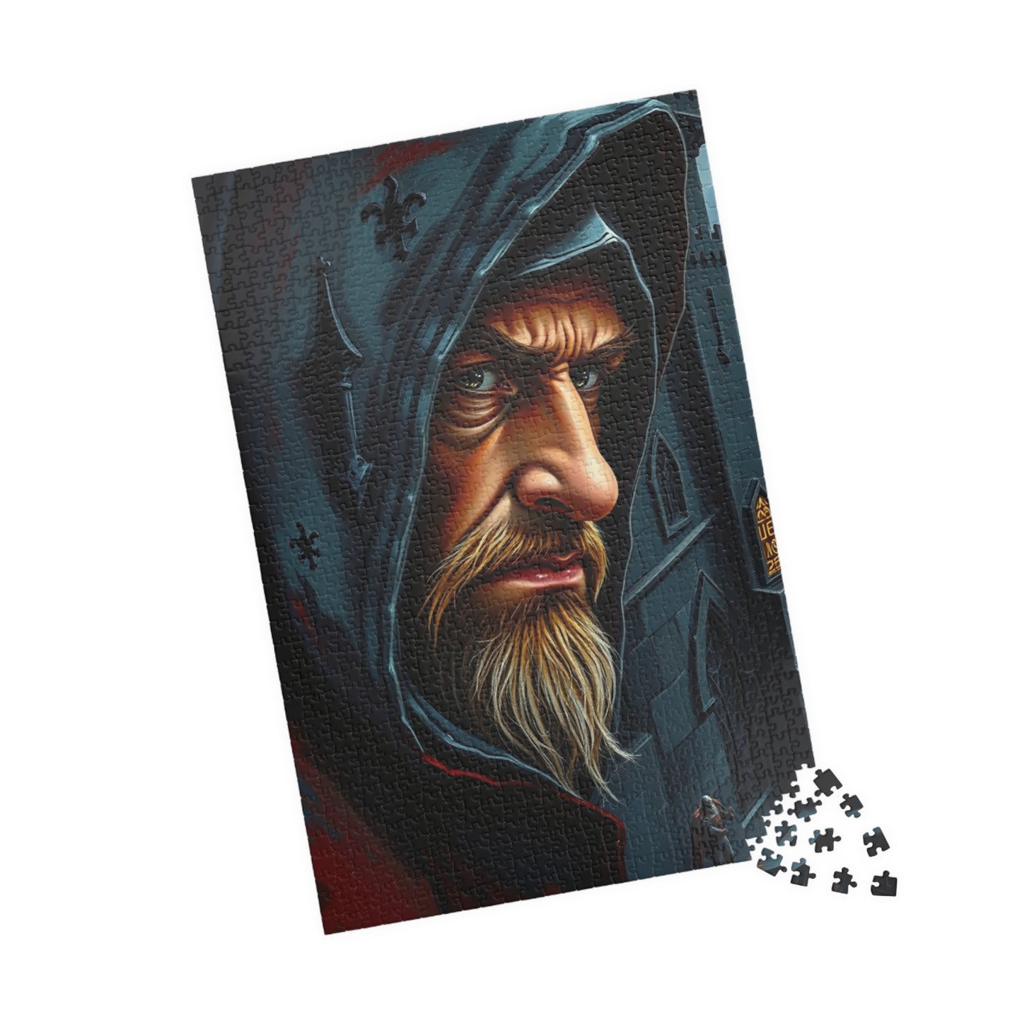 Mystical Wizard Puzzle - Enigmatic Art for Puzzle Lovers, Unique Gift for Adults, Fantasy Decor, Family Fun, Brain Teaser, Holiday Activity Puzzle The Puzzle Chest