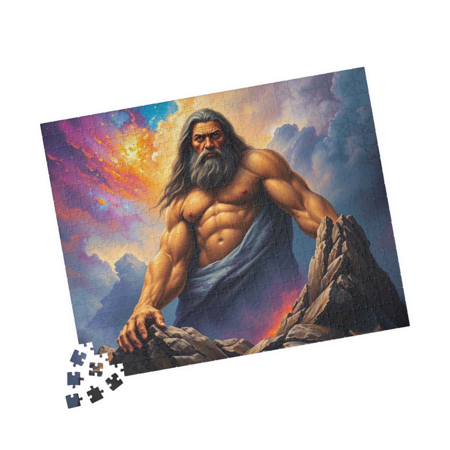 Mythical God Puzzle | 110, 252, 520, 1014-piece | Unique Gift for Puzzle Lovers | Art for Home Entertainment, Family Fun, Quiet Leisure Puzzle The Puzzle Chest