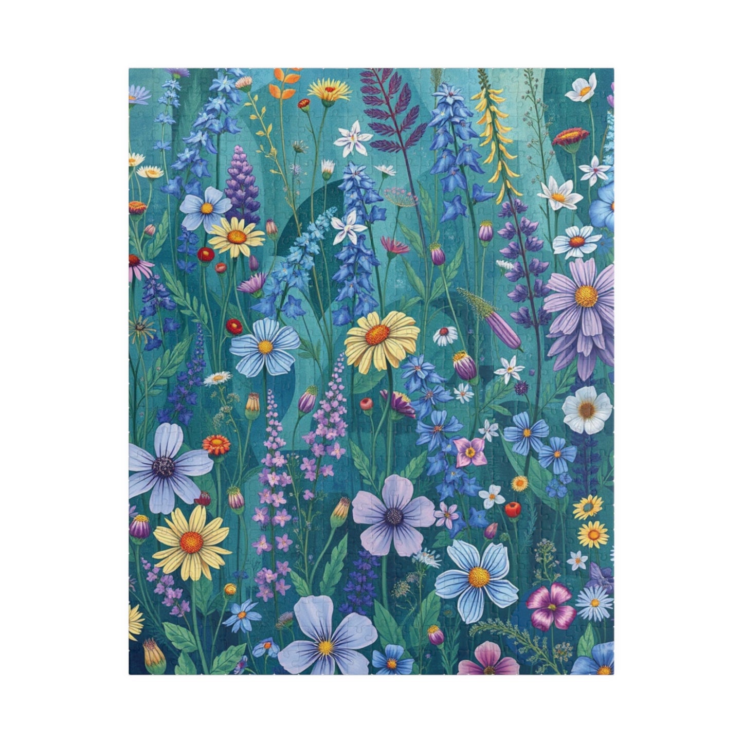 Floral Jigsaw Puzzle | Fun Activity for Adults, Family Game, Flower Lover Gift for Friends Holiday or Birthday, Jigsaw Challenge 520 pcs (Vertical) Puzzle The Puzzle Chest