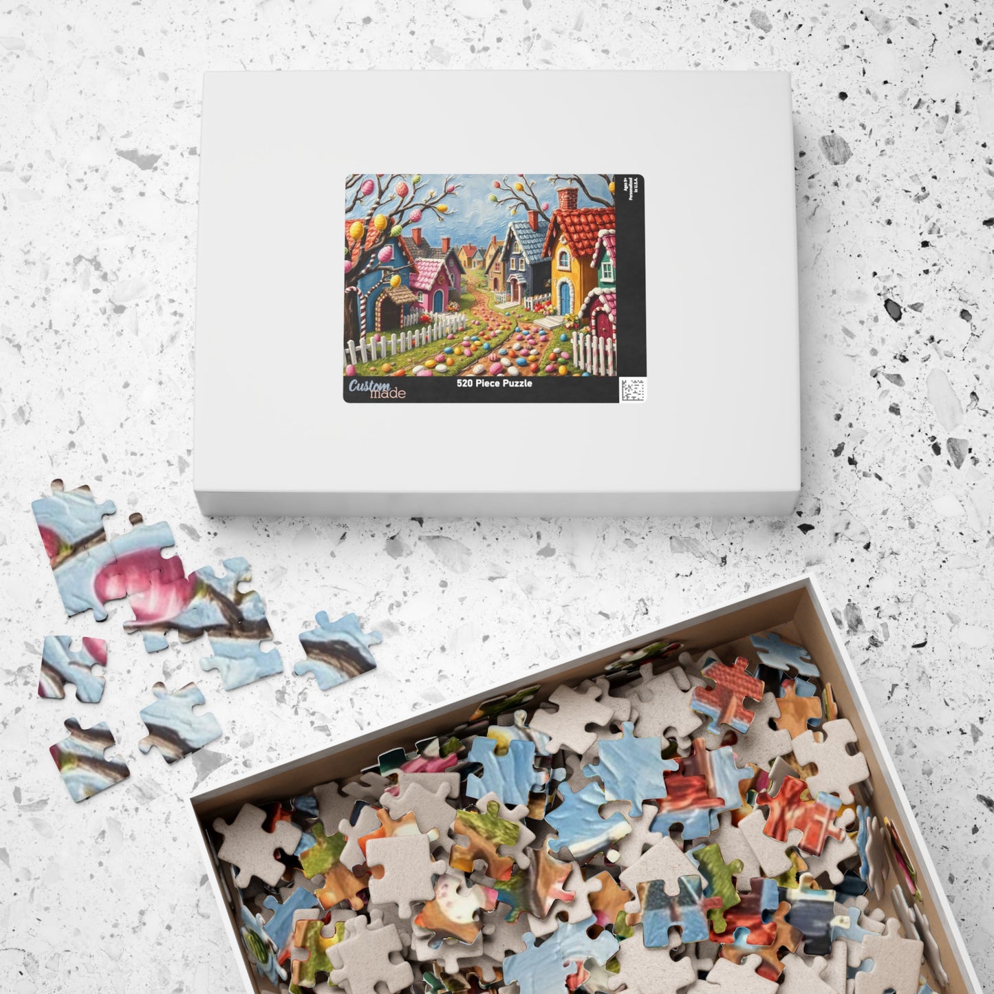 Easter Village Puzzle, Vibrant Spring Scene for Family Fun, 110-1014-Piece Jigsaw, Perfect for Holiday Gatherings, Gift Idea, Indoor Game Puzzle The Puzzle Chest