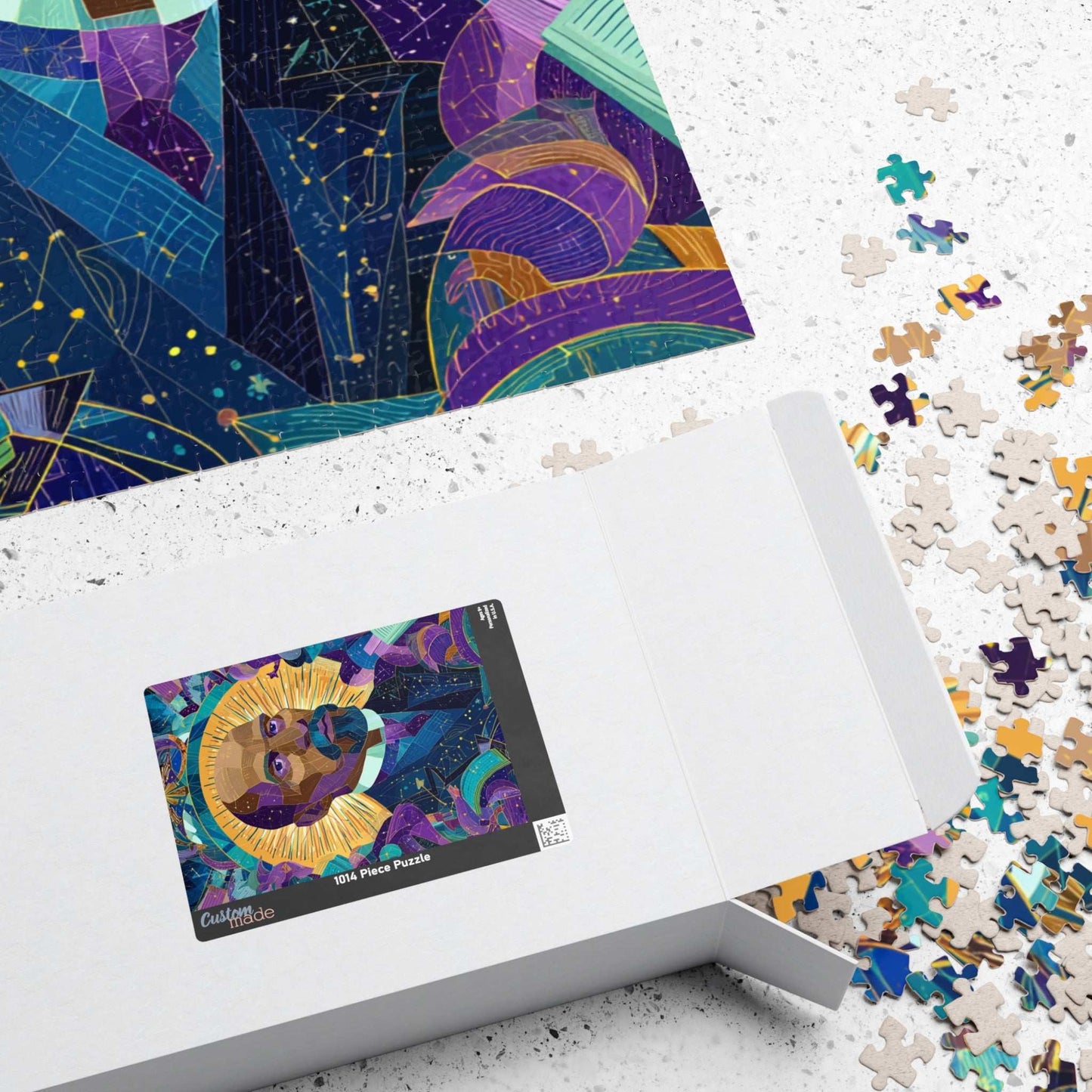 African American Scholar Jigsaw Puzzle - W E B Du Bois Portrait, Black History Month Gift, Afrocentric Educational Game Puzzle The Puzzle Chest