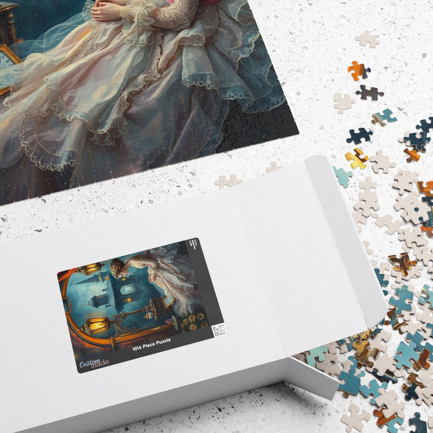 Enchanting Steampunk Art Puzzle, Romantic Imagery for Relaxation, 110-1014 Pieces, Great Gift for Puzzle Lovers, Cozy Night In, Indoor Fun Puzzle The Puzzle Chest