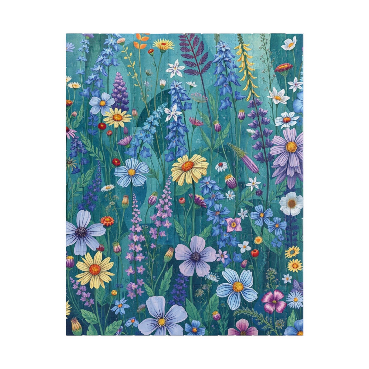Floral Jigsaw Puzzle | Fun Activity for Adults, Family Game, Flower Lover Gift for Friends Holiday or Birthday, Jigsaw Challenge 252 pcs (Vertical) Puzzle The Puzzle Chest