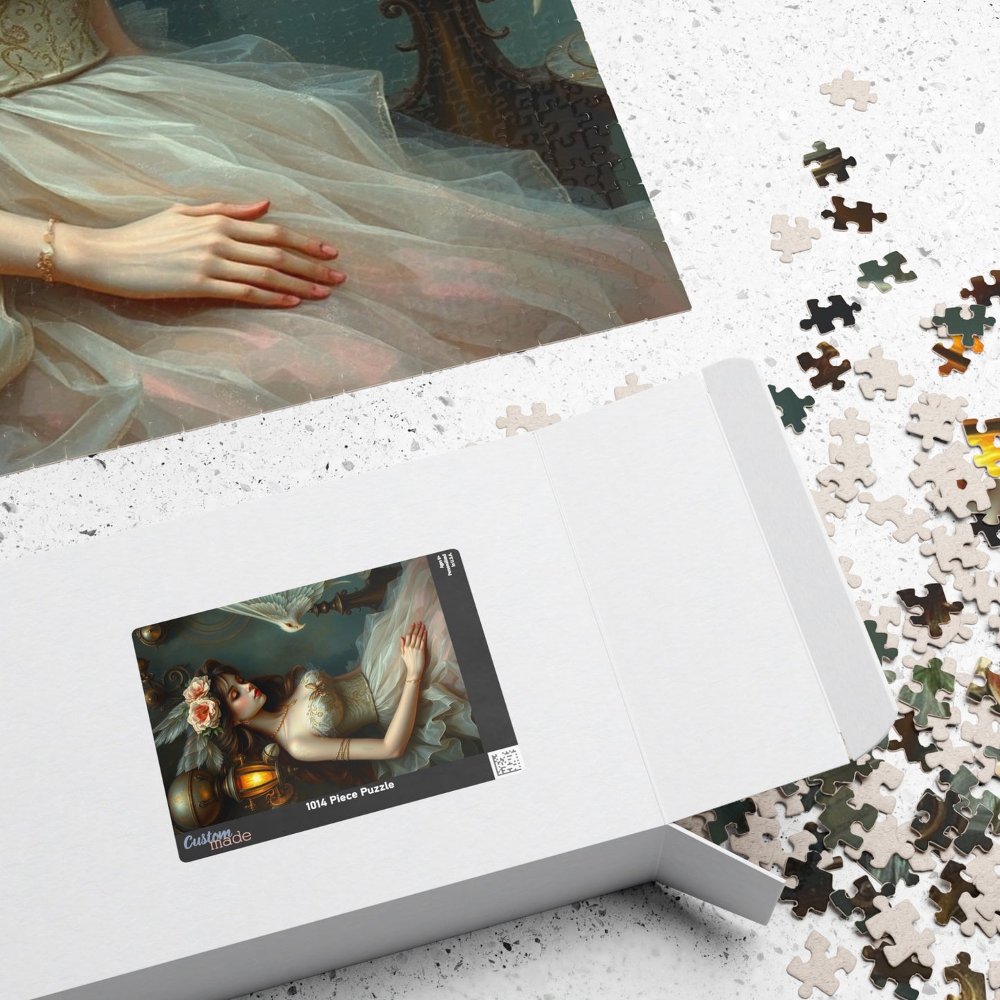 Elegant Steampunk Art Puzzle, Vintage Beauty Puzzle, Unique Gift for Art Lovers, Ideal for Family Game Night, Stress Relief Activity Puzzle The Puzzle Chest