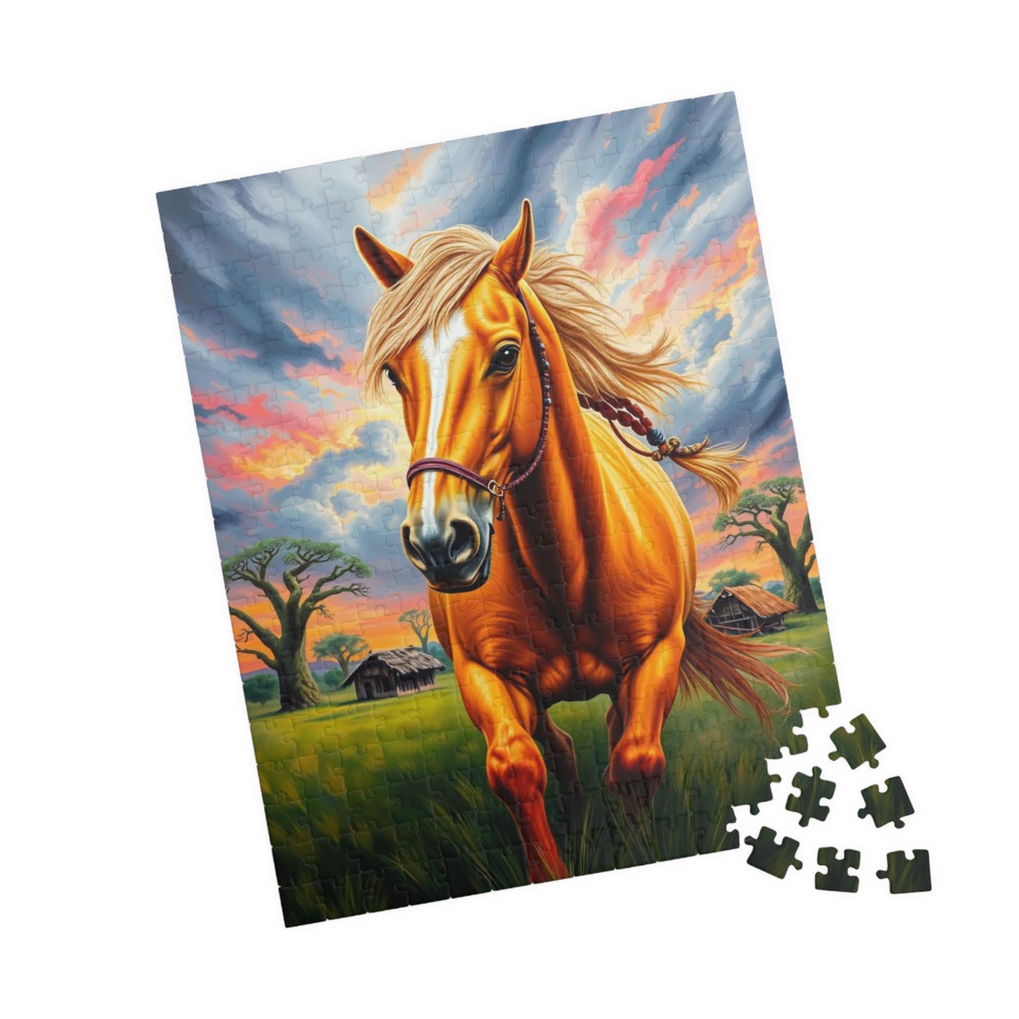 Horse Lover's Puzzle, 110-1014 Piece Jigsaw Game for Adults, Perfect Gift for Equine Enthusiasts, Family Fun, Home Entertainment, Horsey Art Puzzle The Puzzle Chest