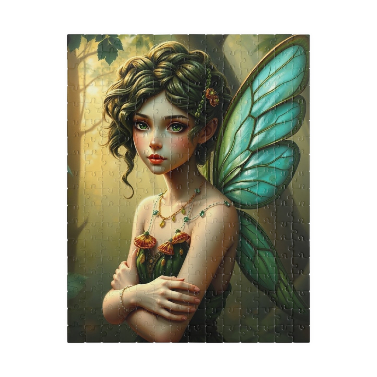 Fairy Enchantment Puzzle, Jigsaw Puzzle for Adults, Unique Fantasy Gift for Puzzle Lovers, Home Entertainment, Family Activity or Solo Fun