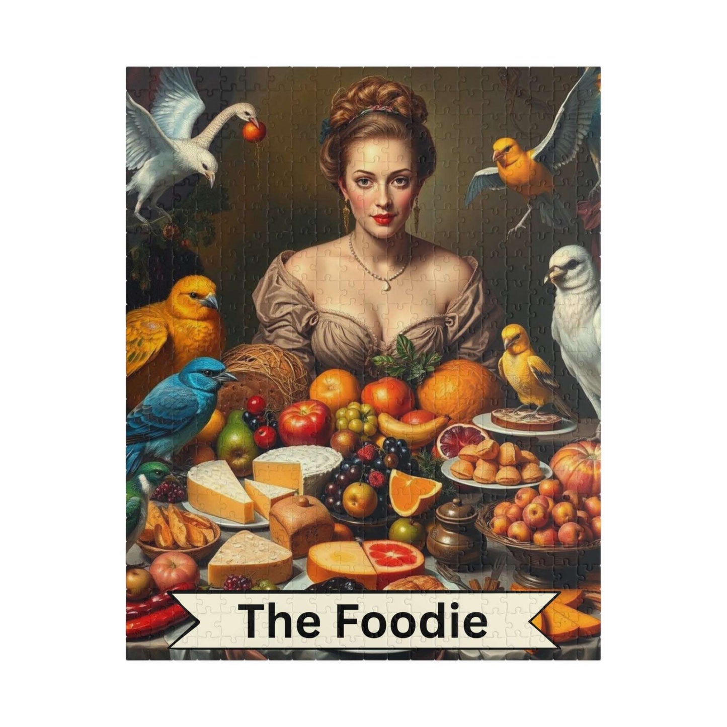 The Foodie Jigsaw Puzzle - Tarot Style Game for Food Lovers