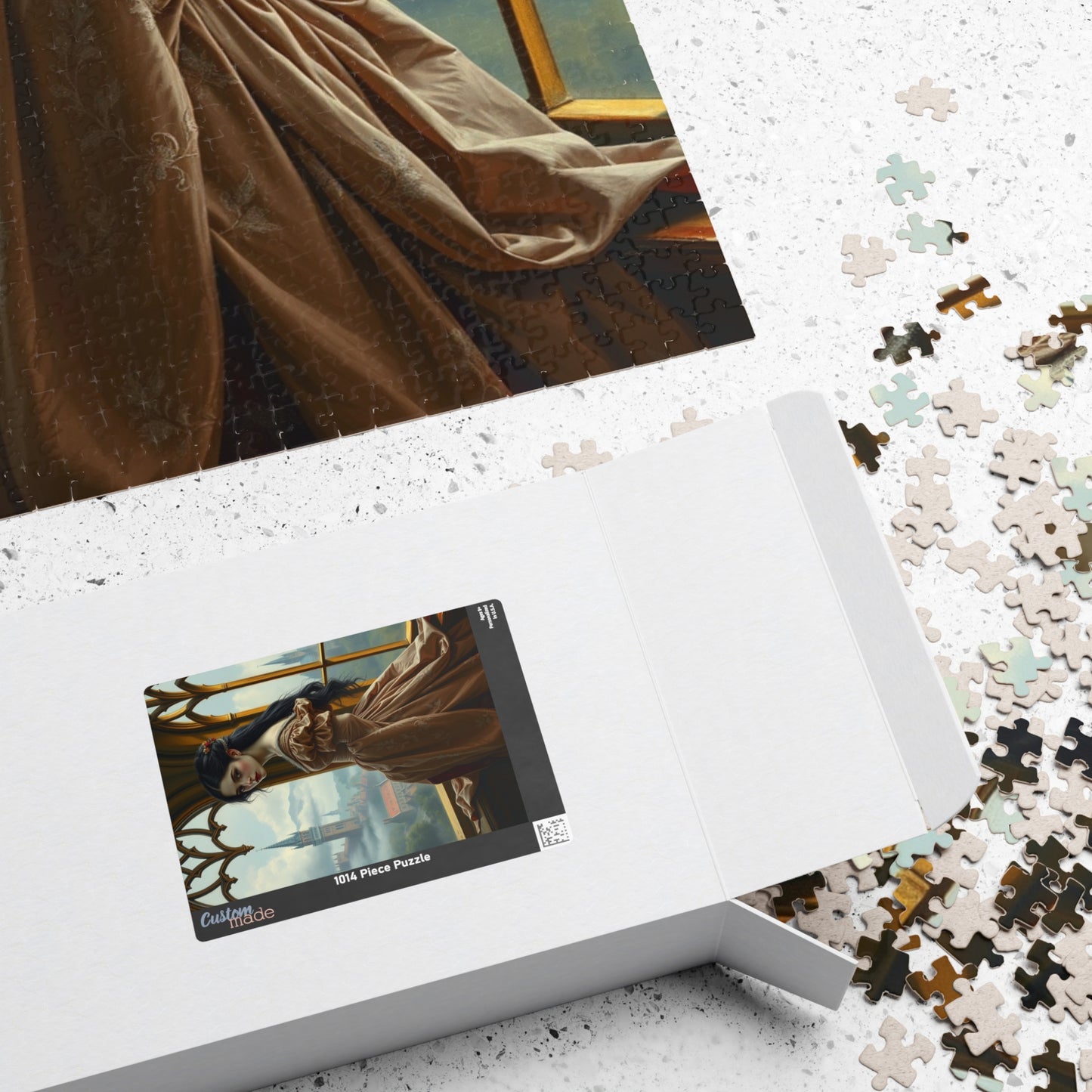 Elegant Medieval Princess Puzzle - Enchanting Castle View Scene, 110-1014 pieces, Perfect Gift for Puzzle Lovers, Cozy Evenings, Relaxation Puzzle The Puzzle Chest