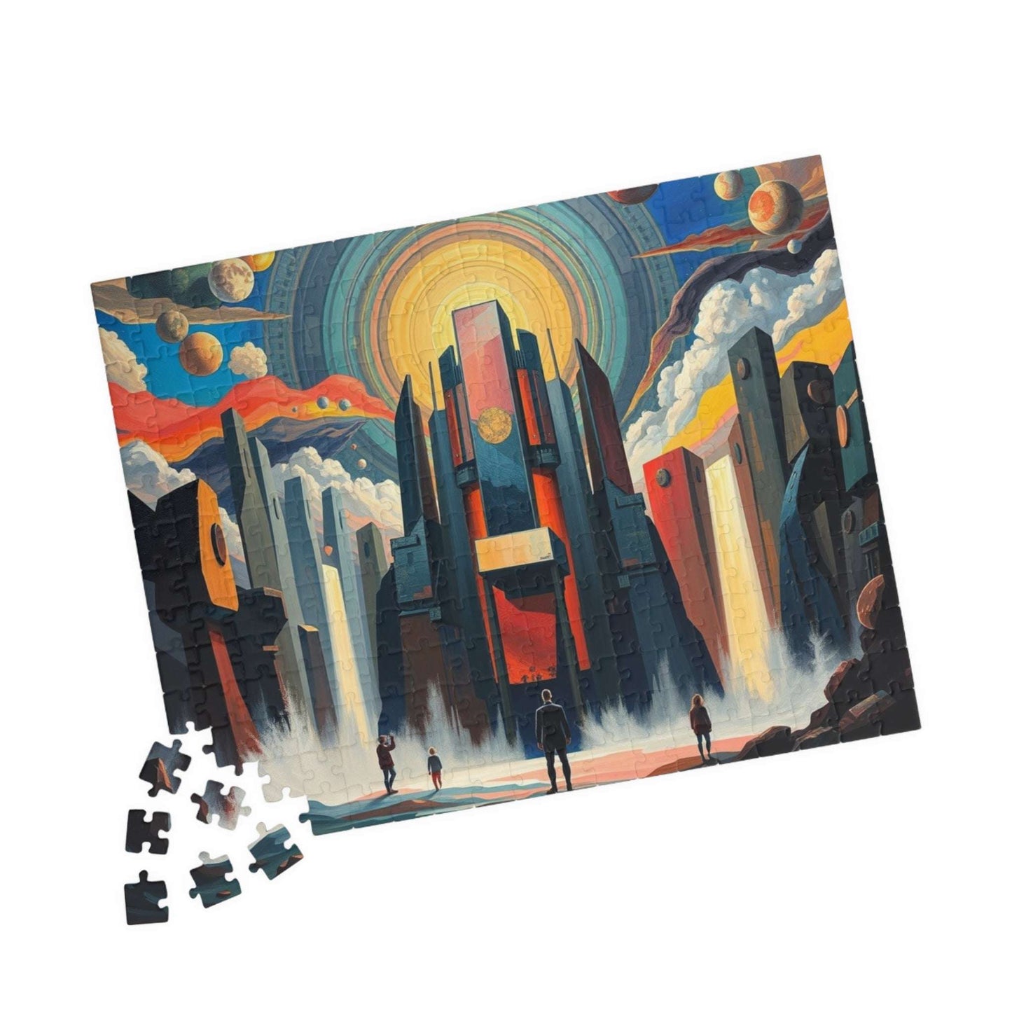 Cosmic Adventure Puzzle 110, 252, 520, 1014-piece, Space Art Jigsaw Puzzle for Adults, Gift for Friends, Family Activity, Home Entertainment Puzzle The Puzzle Chest