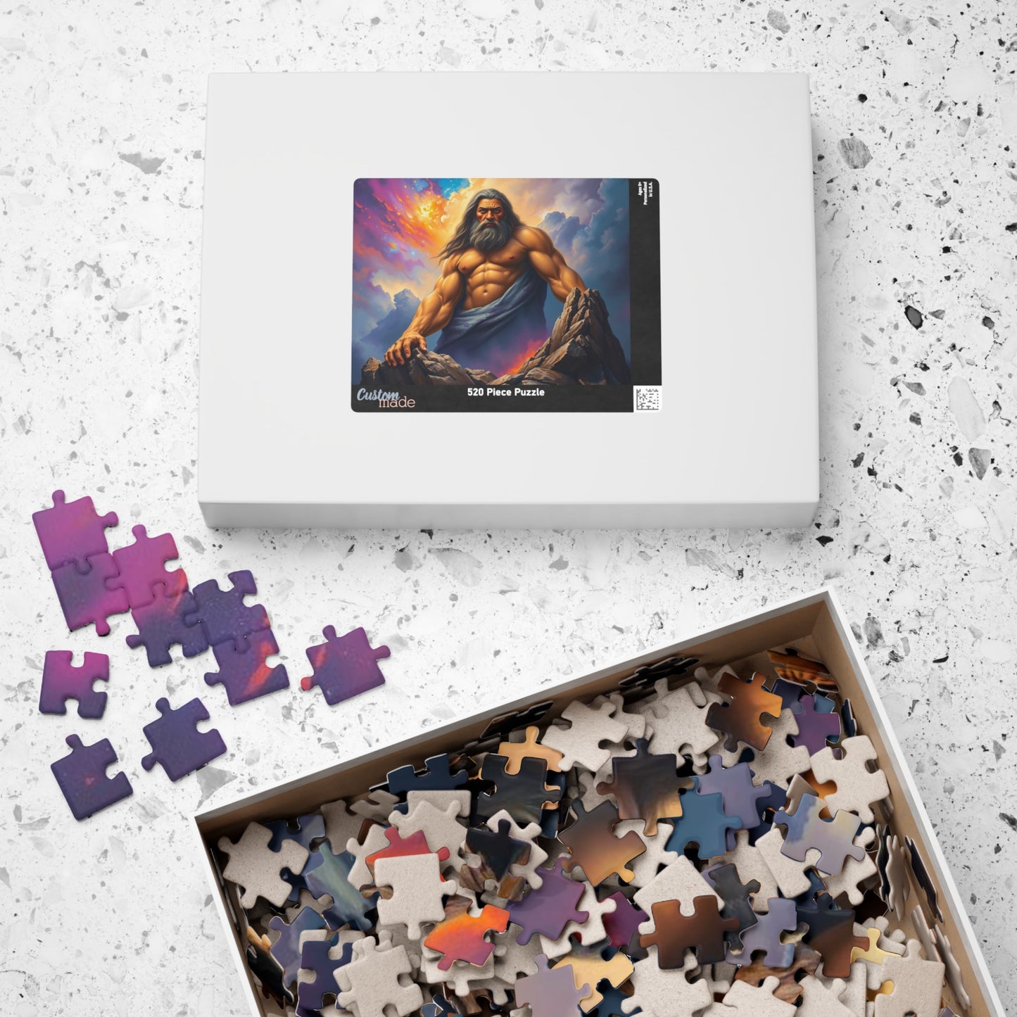 Mythical God Puzzle | 110, 252, 520, 1014-piece | Unique Gift for Puzzle Lovers | Art for Home Entertainment, Family Fun, Quiet Leisure Puzzle The Puzzle Chest