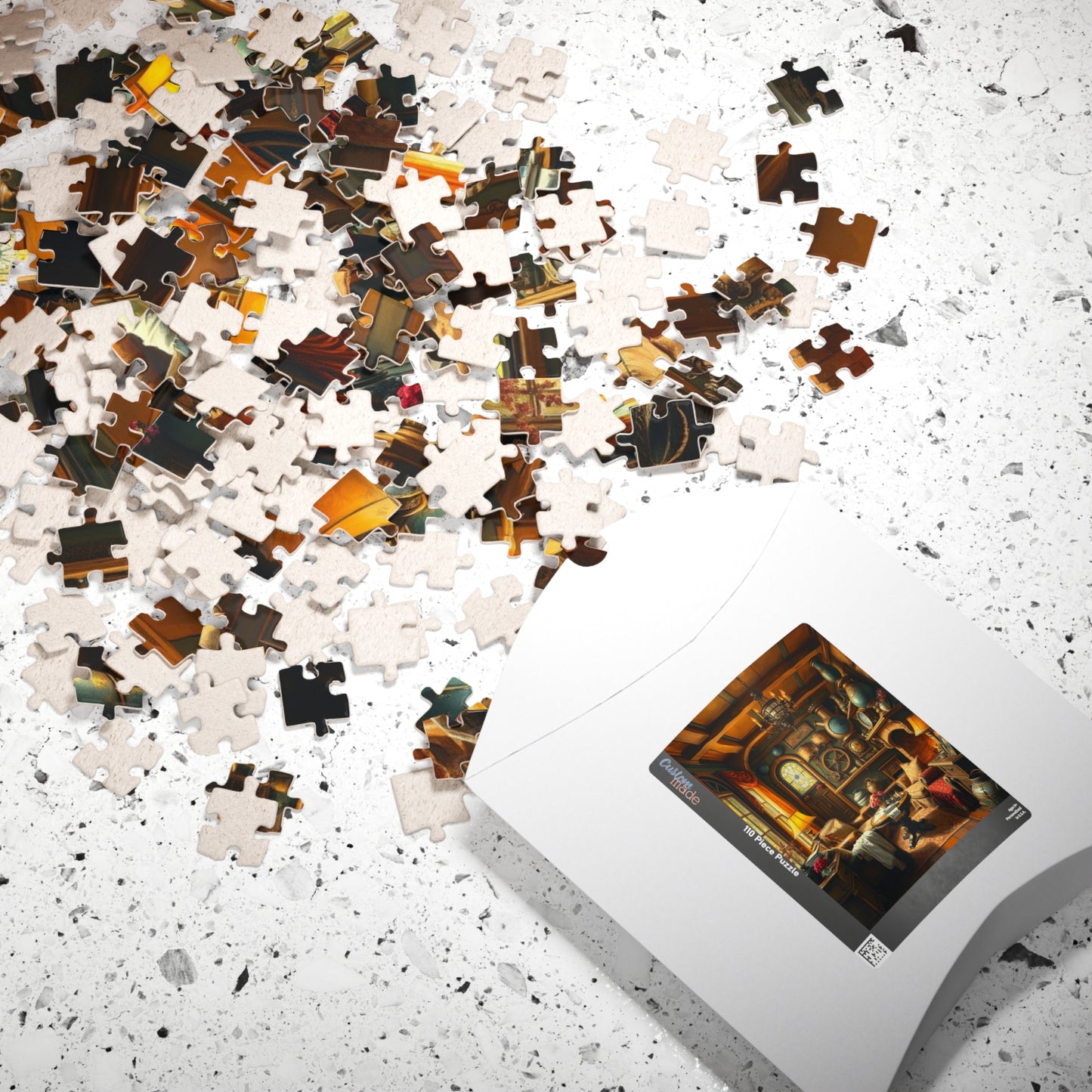 Steampunk Cozy Home Puzzle - 110, 252, 520, 1014-piece, Relaxing Game, Home Decor, Family Activity, Gift for Puzzle Lovers Puzzle The Puzzle Chest