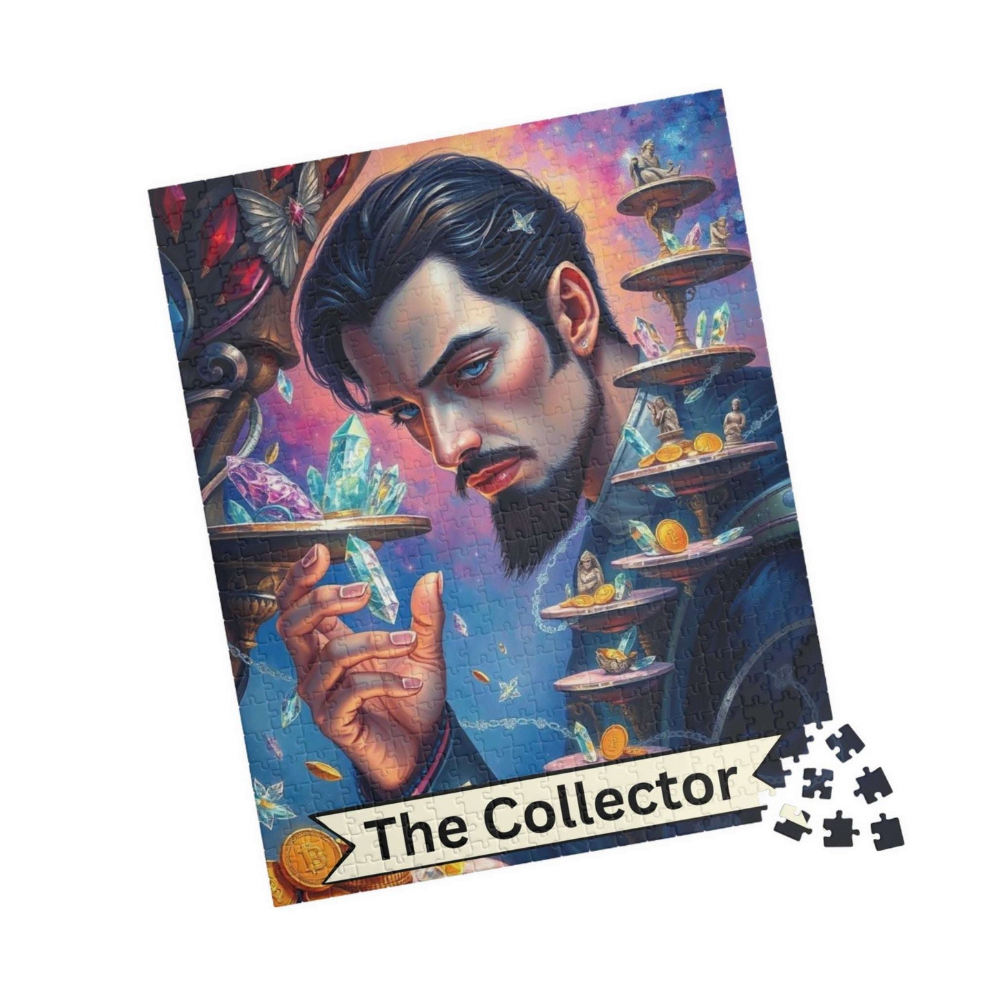 The Collector Jigsaw Puzzle - Tarot Style Game for Mystical Puzzle Lover Puzzle The Puzzle Chest