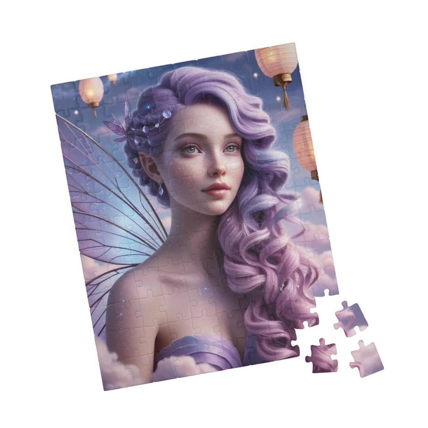 Dreamy Fairy Puzzle, Enchanting Mythical Art Jigsaw Game, Fantasy Gift for Puzzle Lover, Mindfulness Activity, Brain Teaser Puzzle The Puzzle Chest