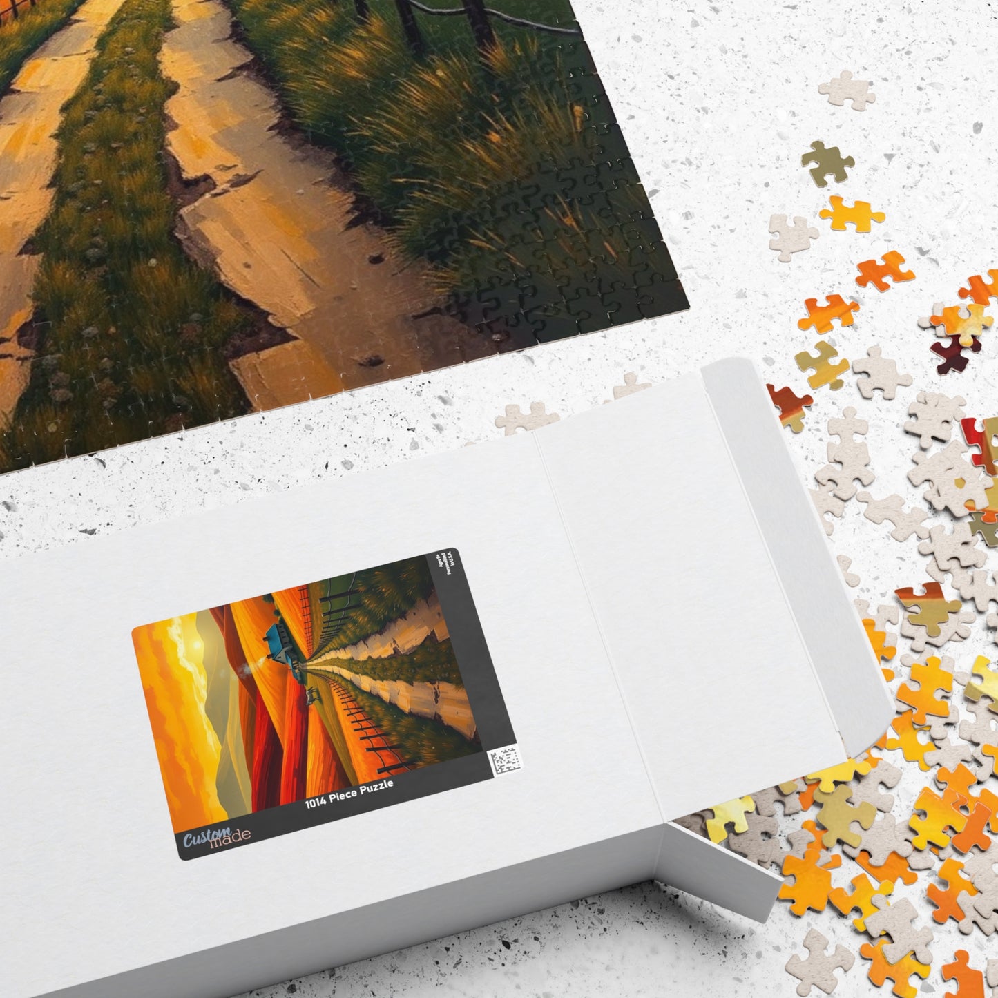 Scenic Landscape Puzzle, Relaxation Jigsaw Game, Fun Family Activity, Gift for Puzzle Lovers, Home Decor, 110-1014 pieces Puzzle The Puzzle Chest