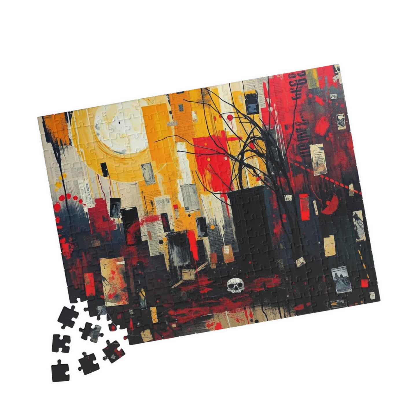 Artistic Abstract Jigsaw Puzzle, Unique Gift for Adult Puzzle Lovers and Art Enthusiasts, Mindfulness Activity, Great for Family Game Night Puzzle The Puzzle Chest