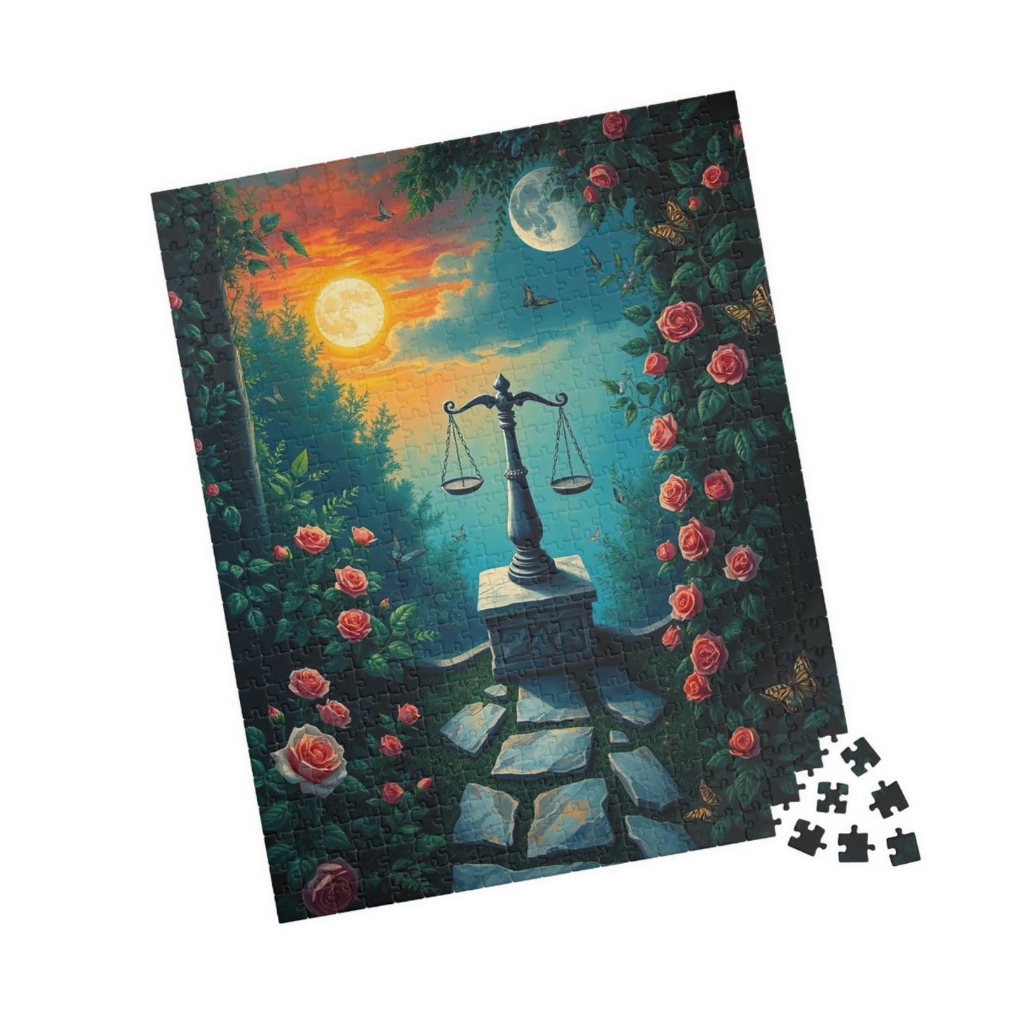 Scenic Balance Puzzle, 110 to 1014 Pieces | Perfect Gift for Puzzle Art Lover, Relaxation, Family Fun Game Night, Best Mindfulness Activity Puzzle The Puzzle Chest