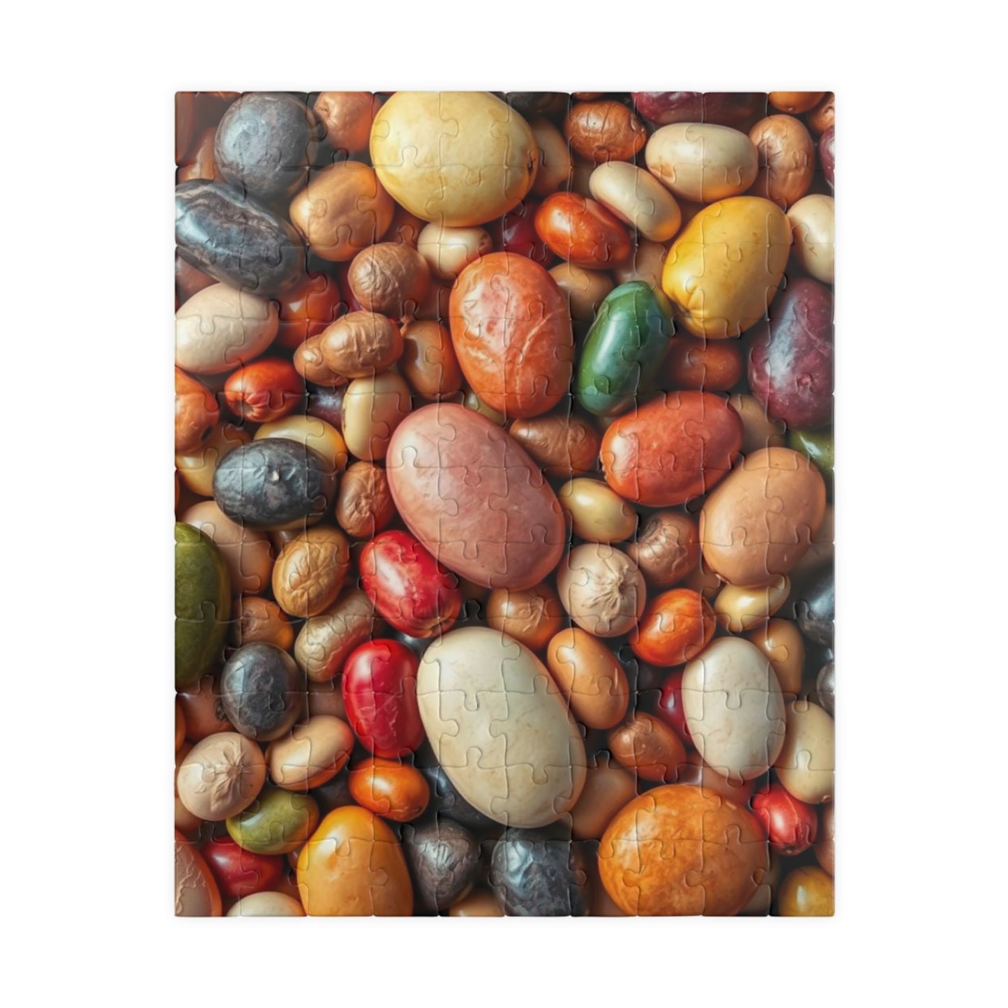 Chaotic Bean Puzzle - Jigsaw Collage, Fun Family Activity, Gift for Art Lovers, Classroom Game, Holiday Entertainment, Creative Hobby 110 pcs (Vertical) Puzzle The Puzzle Chest
