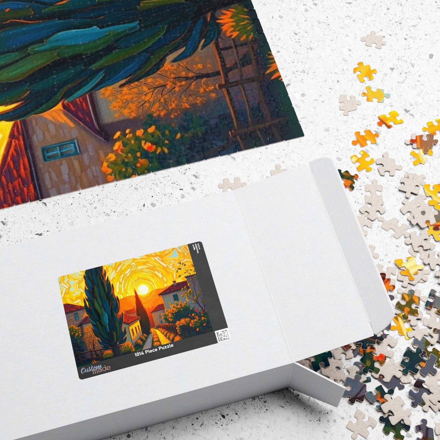 Sunset Serenity Landscape Puzzle, 110-1014 Piece Jigsaw Puzzle for Adult, Gift for Friend, Family Fun Game Night, Relaxation Activity, Peace Puzzle The Puzzle Chest