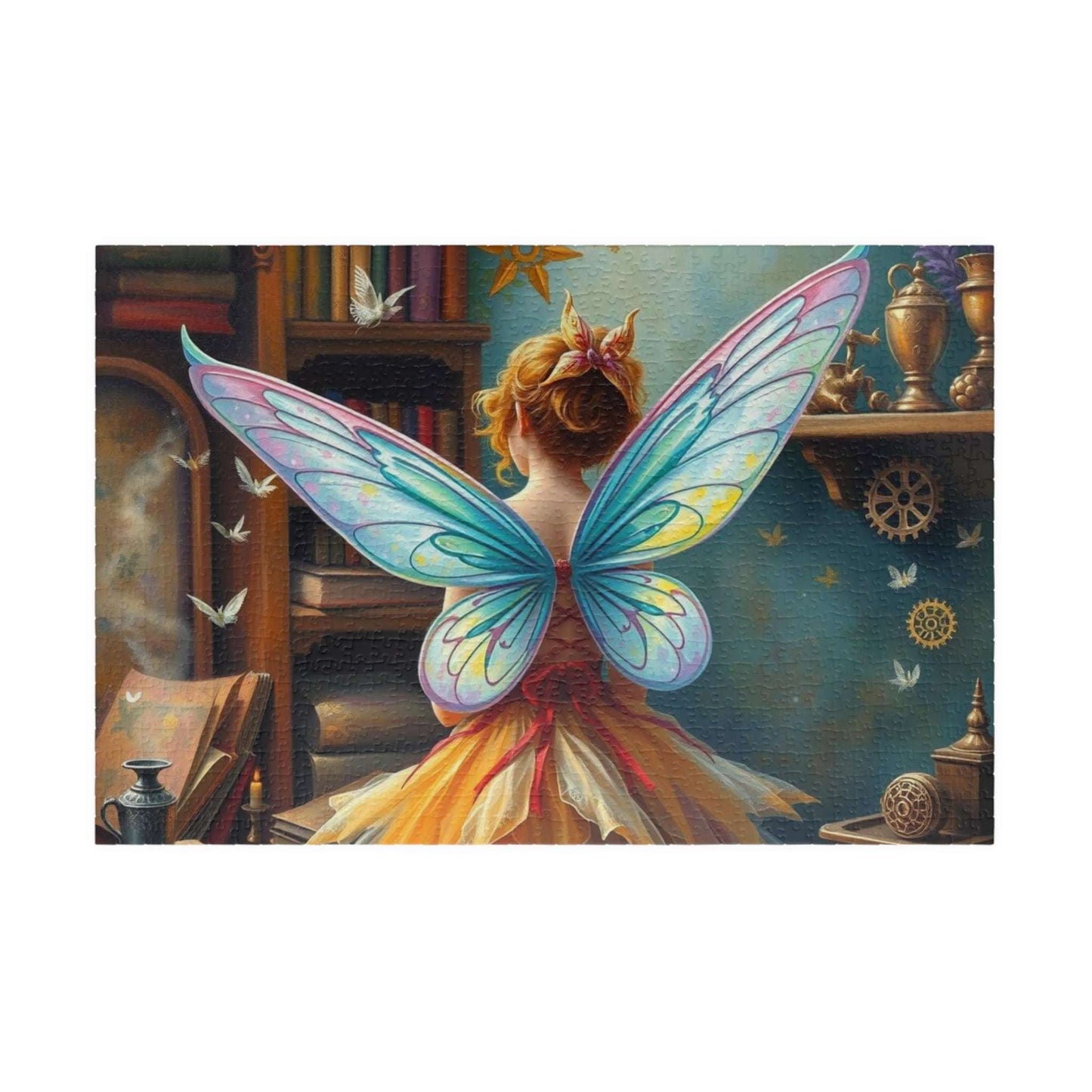 Fairy Steampunk Jigsaw Puzzle, Enchanting Adult Fantasy Game 1014 pcs (Horizontal) Puzzle The Puzzle Chest