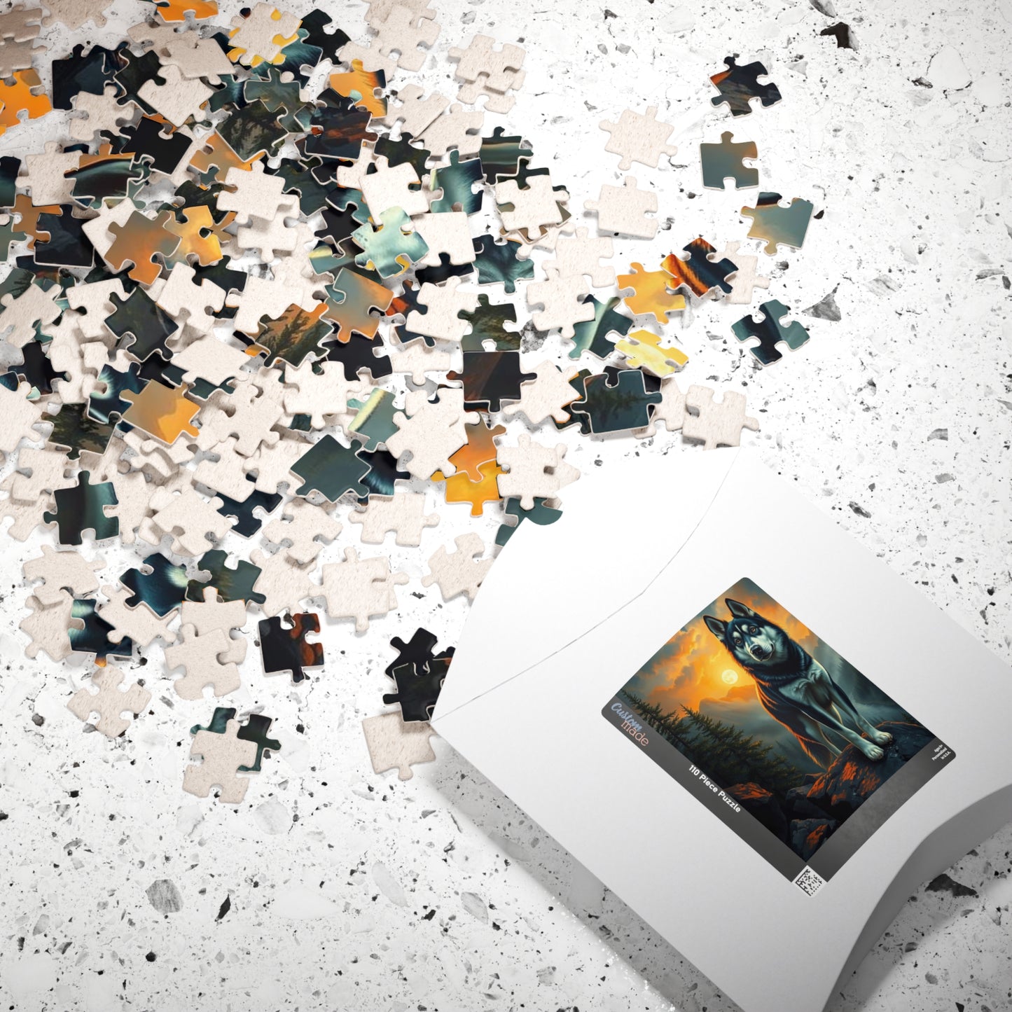 Husky Jigsaw Puzzle for Adults | Dog Lover Gift for Friend Birthday Holiday, Nature Puzzle, Family Activity, Pet Themed Home Entertainment Puzzle The Puzzle Chest