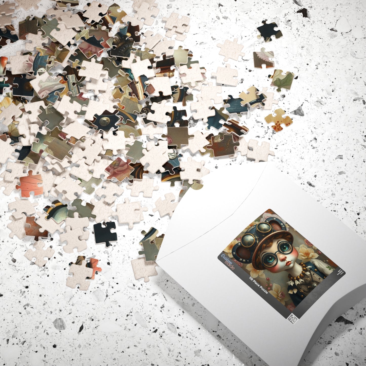 Whimsical Steampunk Character Puzzle - 110, 252, 520, 1014-piece, Fun Activity for Home Entertainment, Gift for Puzzle Loving Friend Puzzle The Puzzle Chest