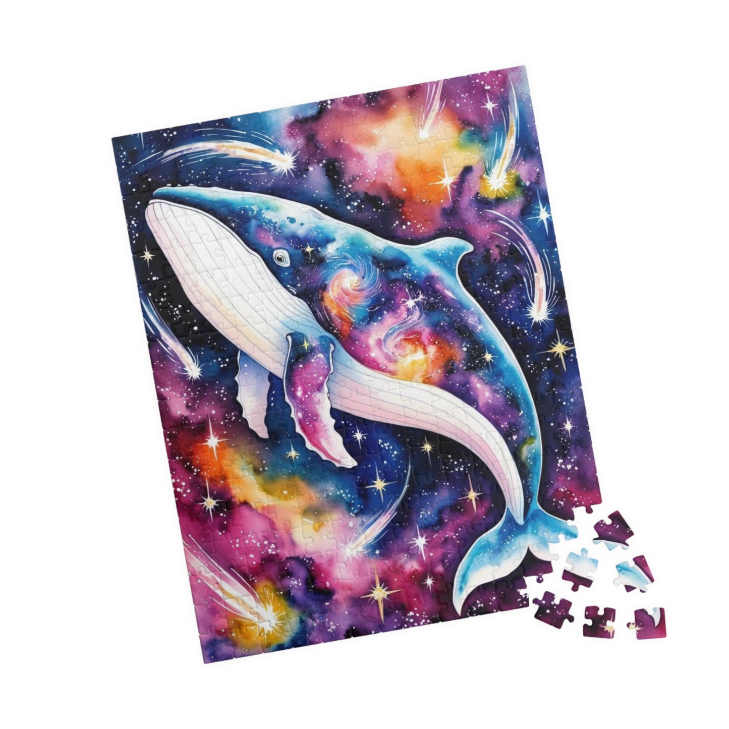 Space Animal Puzzle, Cosmic Whale Jigsaw, Starry Nebulae Game, Galaxy Puzzle Gift, Astronomical Fun Family Entertainment, Puzzle Enthusiasts Puzzle The Puzzle Chest