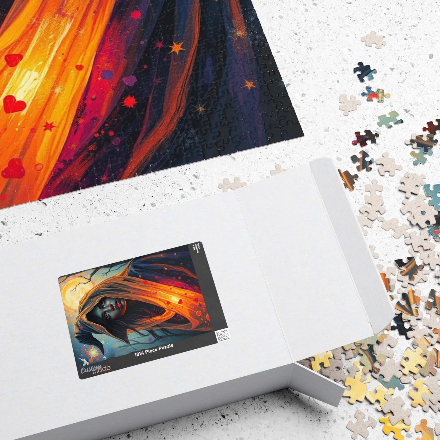 Mystical Witch Puzzle, Enchanting Art Illustration, 110-1014 pieces, Perfect for Gift Giving, Halloween, Cozy Nights, Dark Fantasy Lovers Puzzle The Puzzle Chest