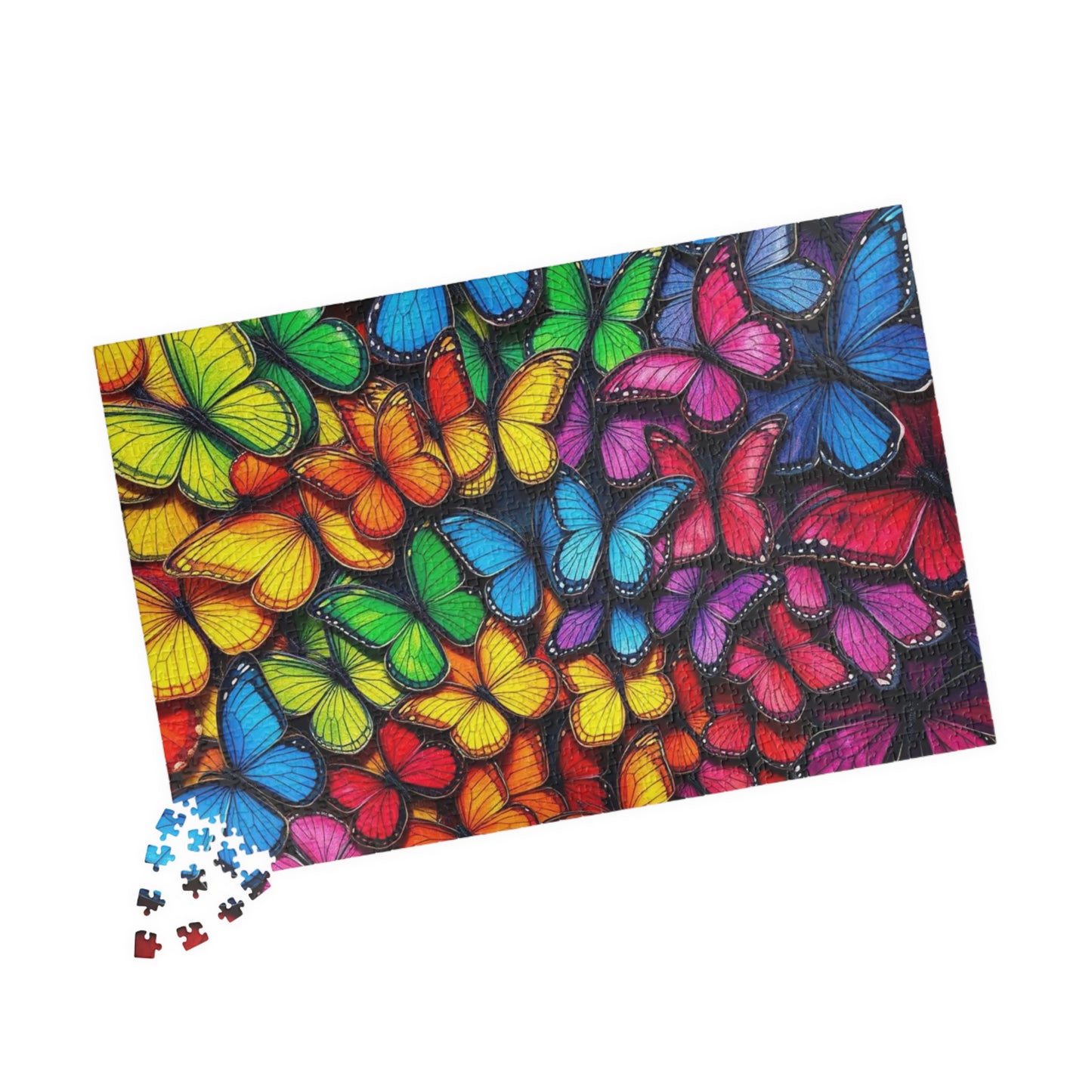 Wings of Pride Jigsaw Puzzle, Rainbow Butterfly Puzzle, LGBTQ Puzzle, Pride Month Gift for Friend, Mindfulness Activities, 100 - 1000 Pieces Puzzle The Puzzle Chest