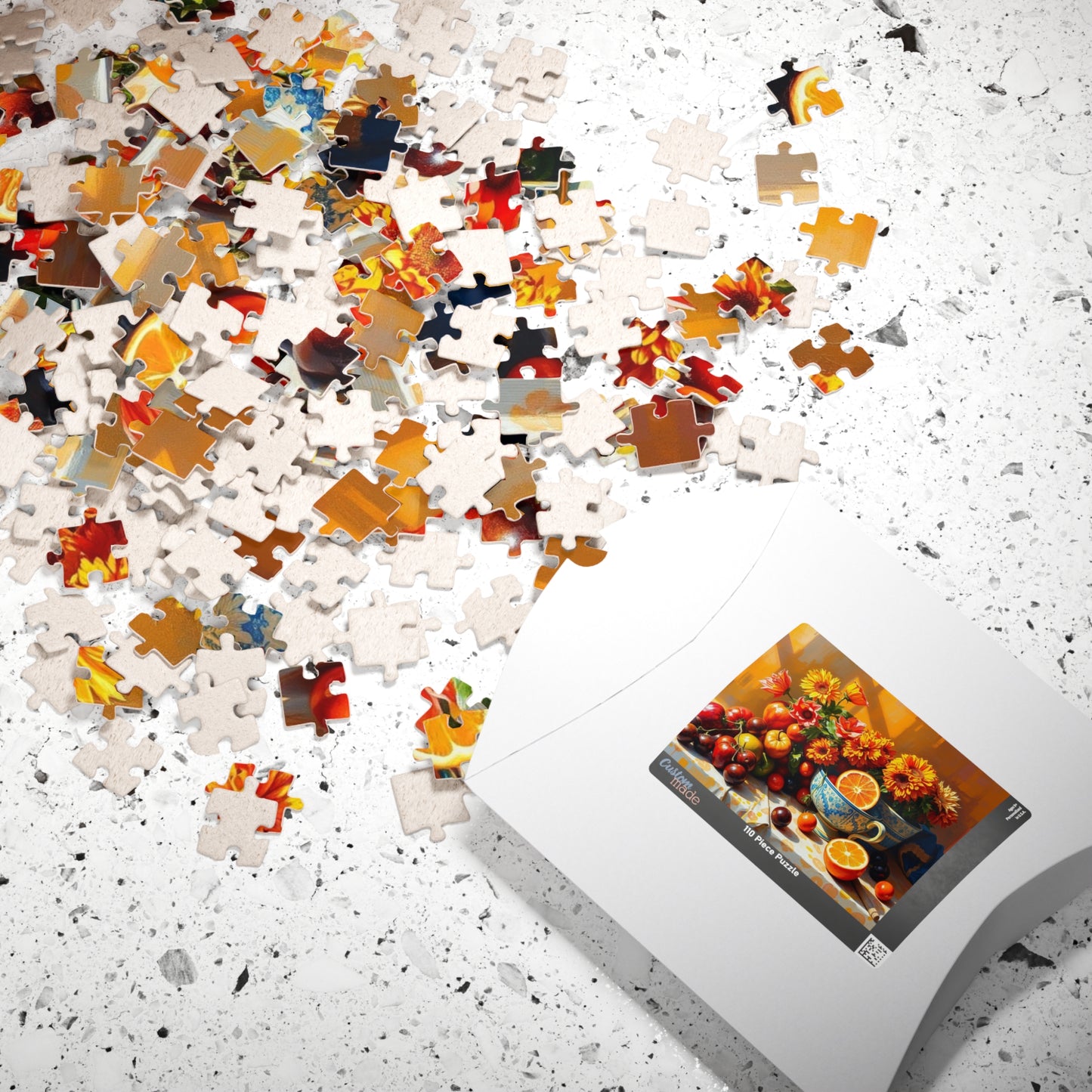 Floral Still Life Puzzle, Vintage Style Art Adult Jigsaw Game, Family Activity Home Entertainment, Gift for Garden Lover, Puzzle Enthusiast Puzzle The Puzzle Chest