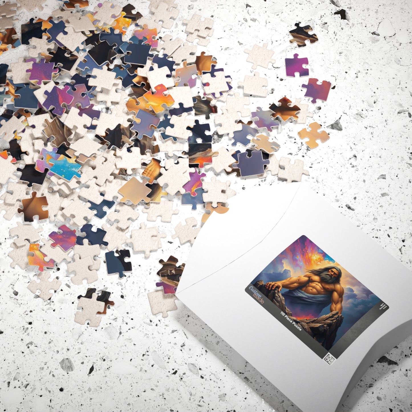 Mythical God Puzzle | 110, 252, 520, 1014-piece | Unique Gift for Puzzle Lovers | Art for Home Entertainment, Family Fun, Quiet Leisure Puzzle The Puzzle Chest