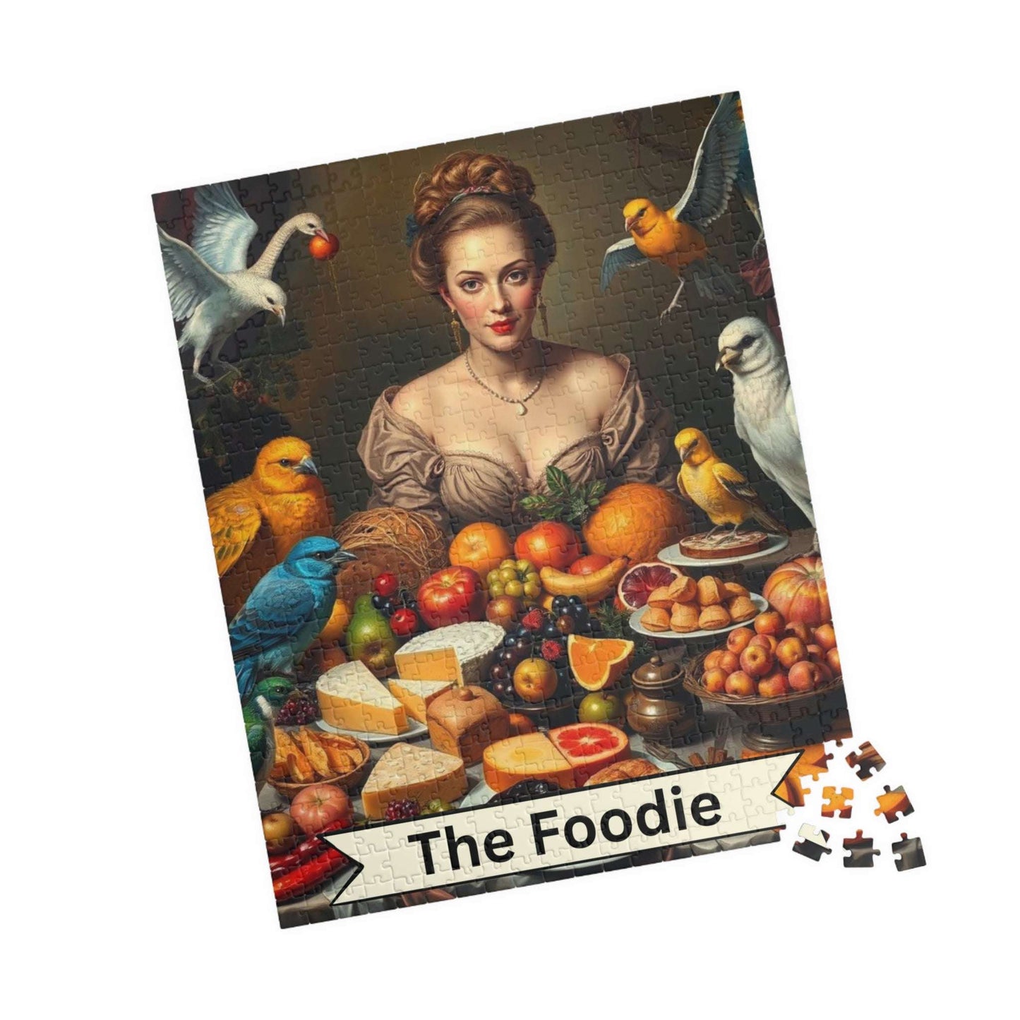 The Foodie Jigsaw Puzzle - Tarot Style Game for Food Lovers