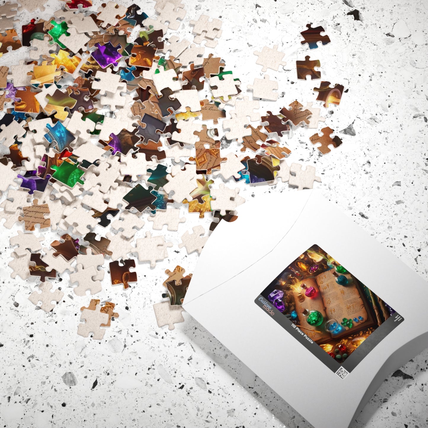 Enchanting Potion-Themed Puzzle, Magical Gift for Puzzle Lovers, Fantasy Decor, Family Game Night, Solo Fun, Mindful Gift for Puzzle Lover The Puzzle Chest