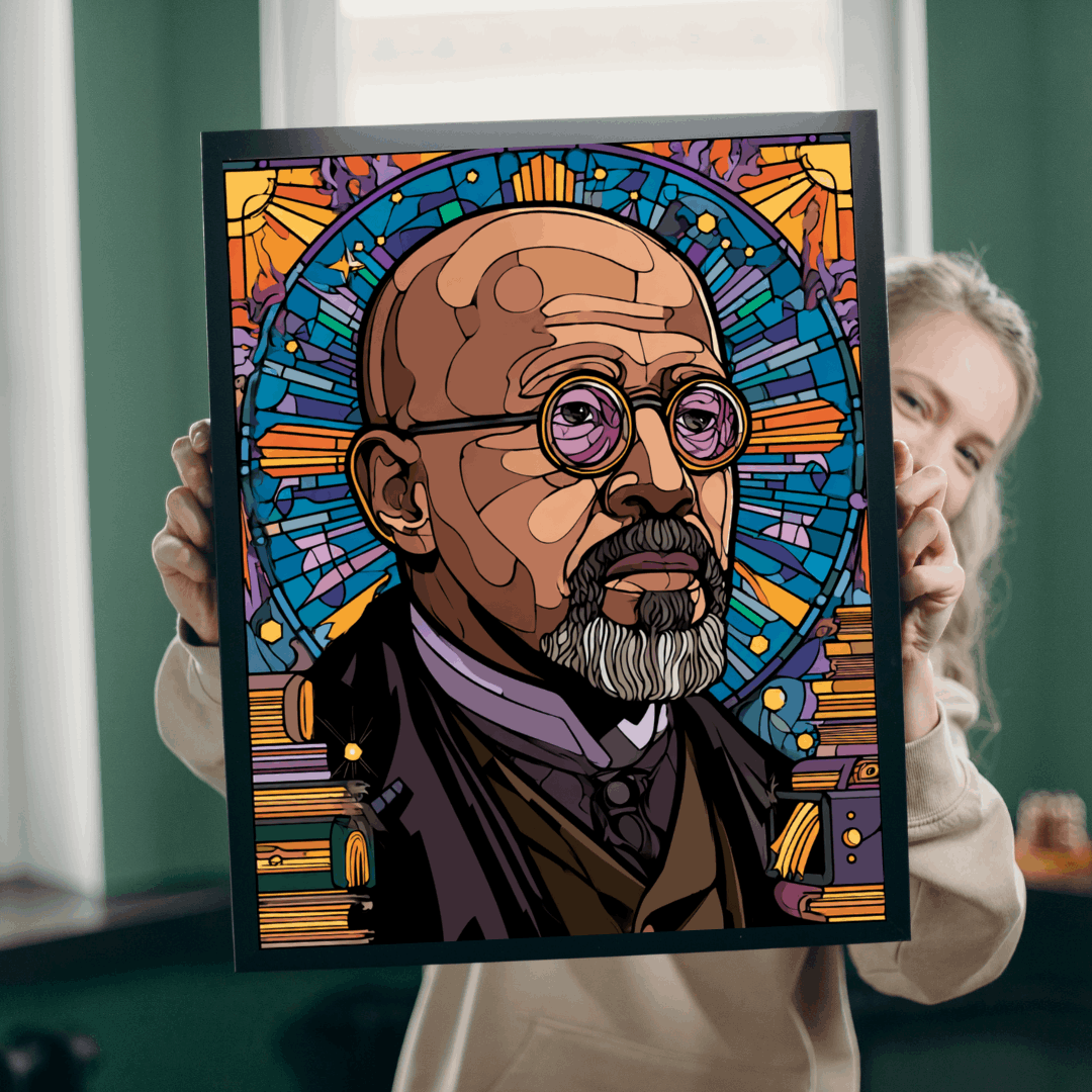 Civil Rights Activist Jigsaw Puzzle, African American History Educational Game, W E B Du Bois Portrait, Black History Puzzle The Puzzle Chest
