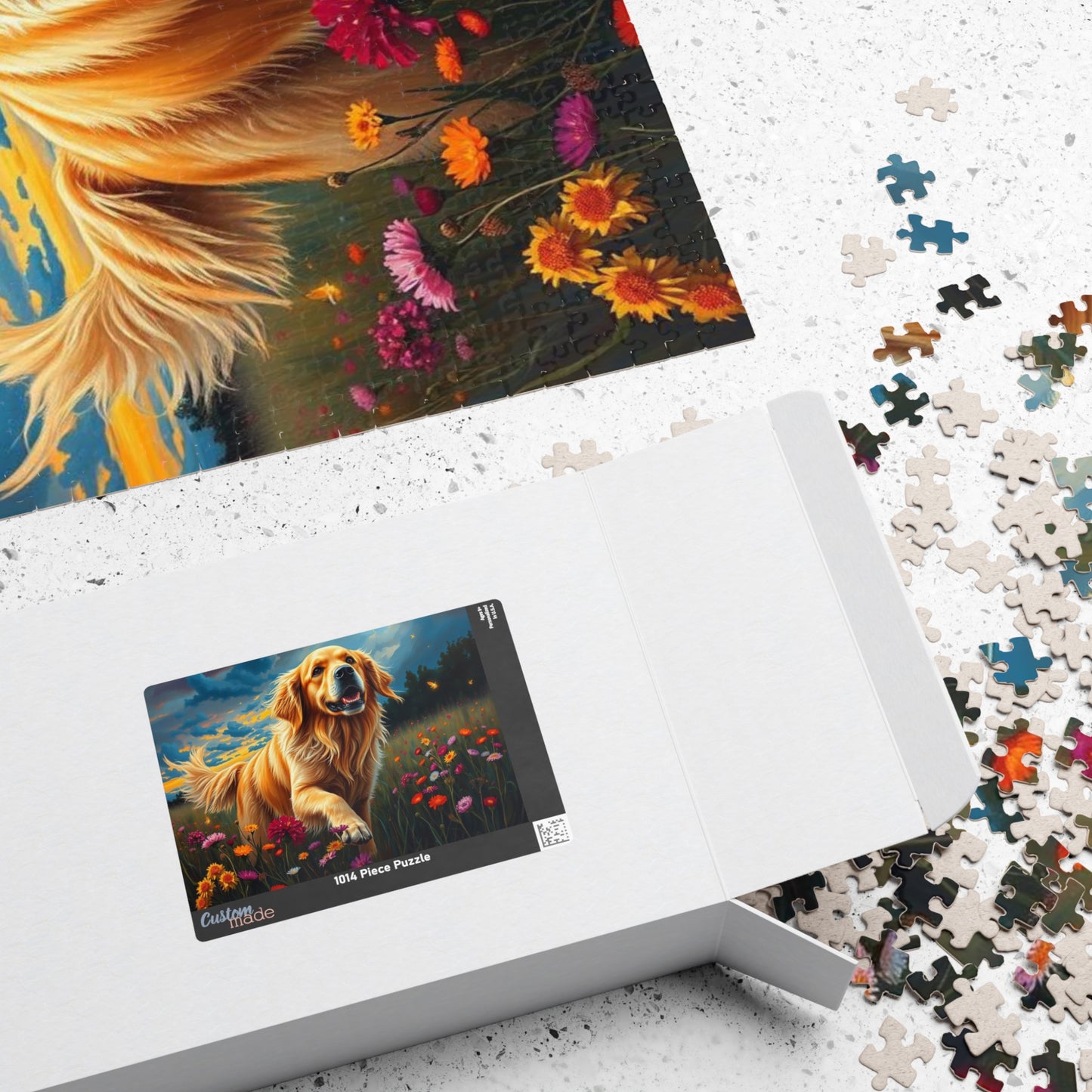 Golden Retriever Puzzle | 110-1014 Piece Dog Lover Jigsaw, Gift for Friend Pet Owner, Family Activity Solo Fun, Quiet Pastime Puzzle The Puzzle Chest
