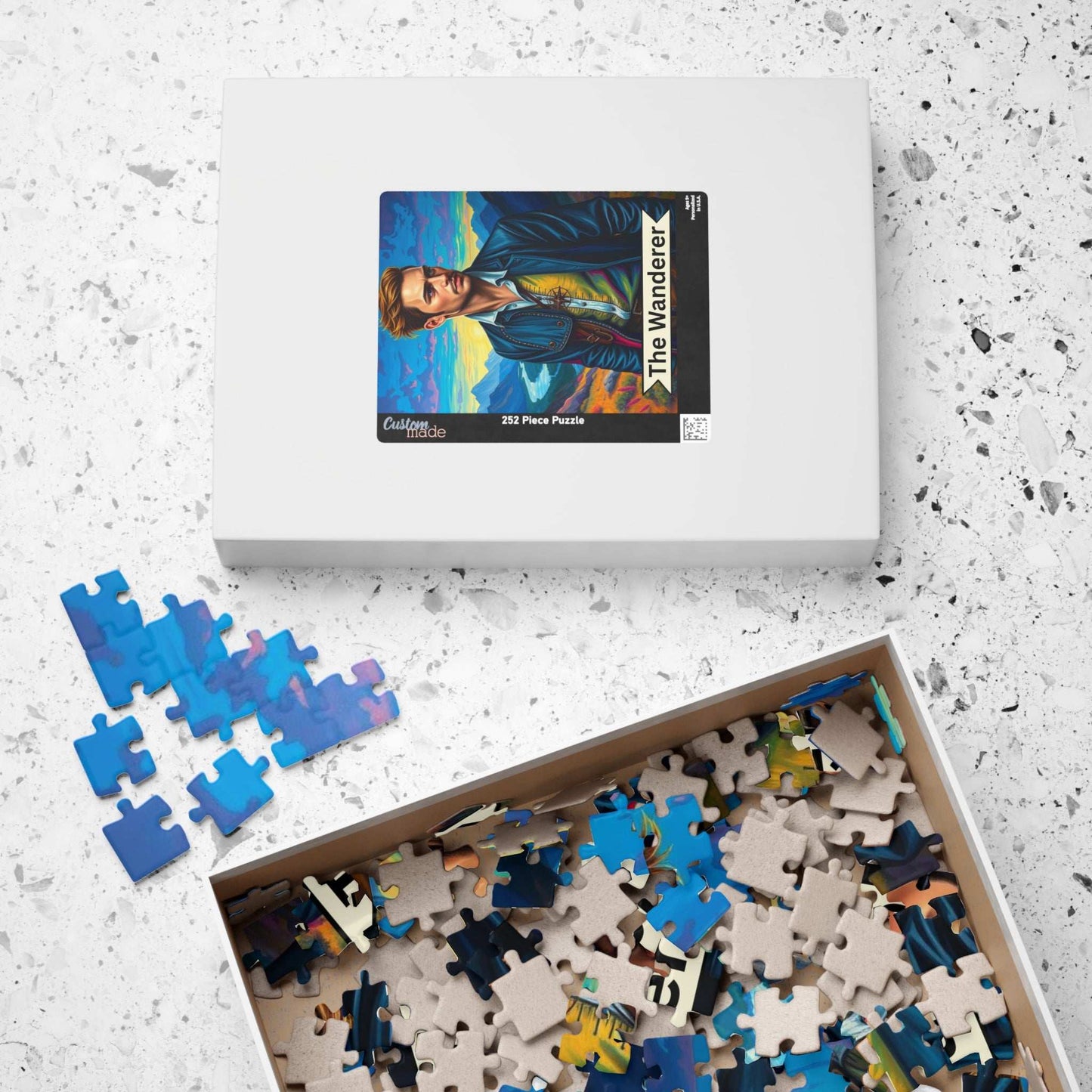 The Wanderer Tarot Card Jigsaw Puzzle: Mindful Challenge Puzzle The Puzzle Chest