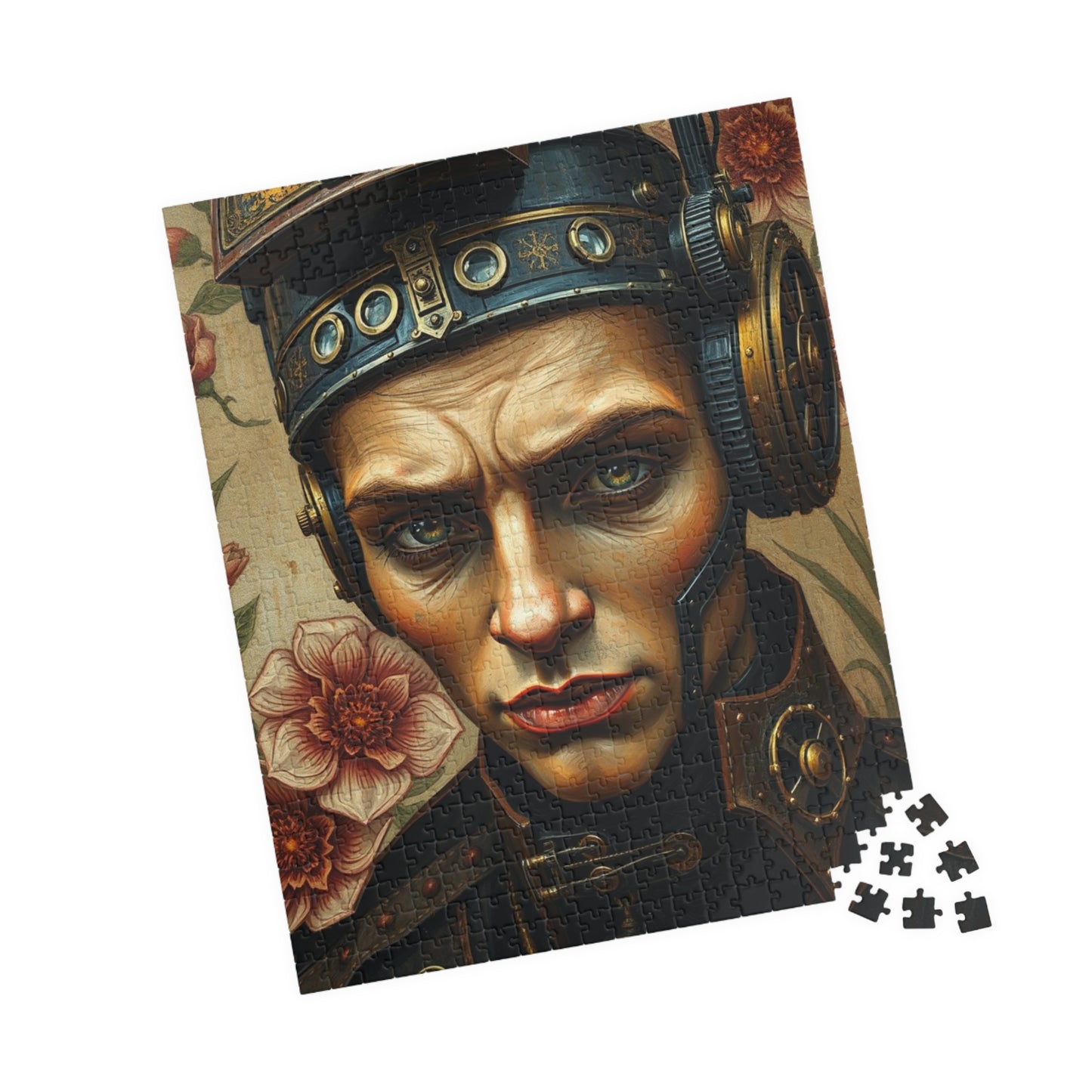 Steampunk Male Art Jigsaw Puzzle, 110-1014 Pieces, Perfect for Relaxation, Solo Fun or Family Entertainment, Quiet Pastime, Indoor Activity Puzzle The Puzzle Chest