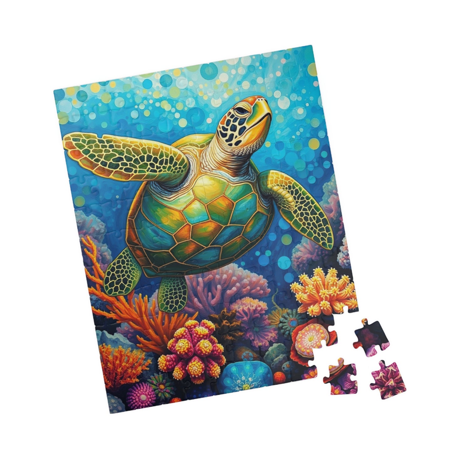 Sea Turtle Mosaic Jigsaw Puzzle for Adults Puzzle The Puzzle Chest