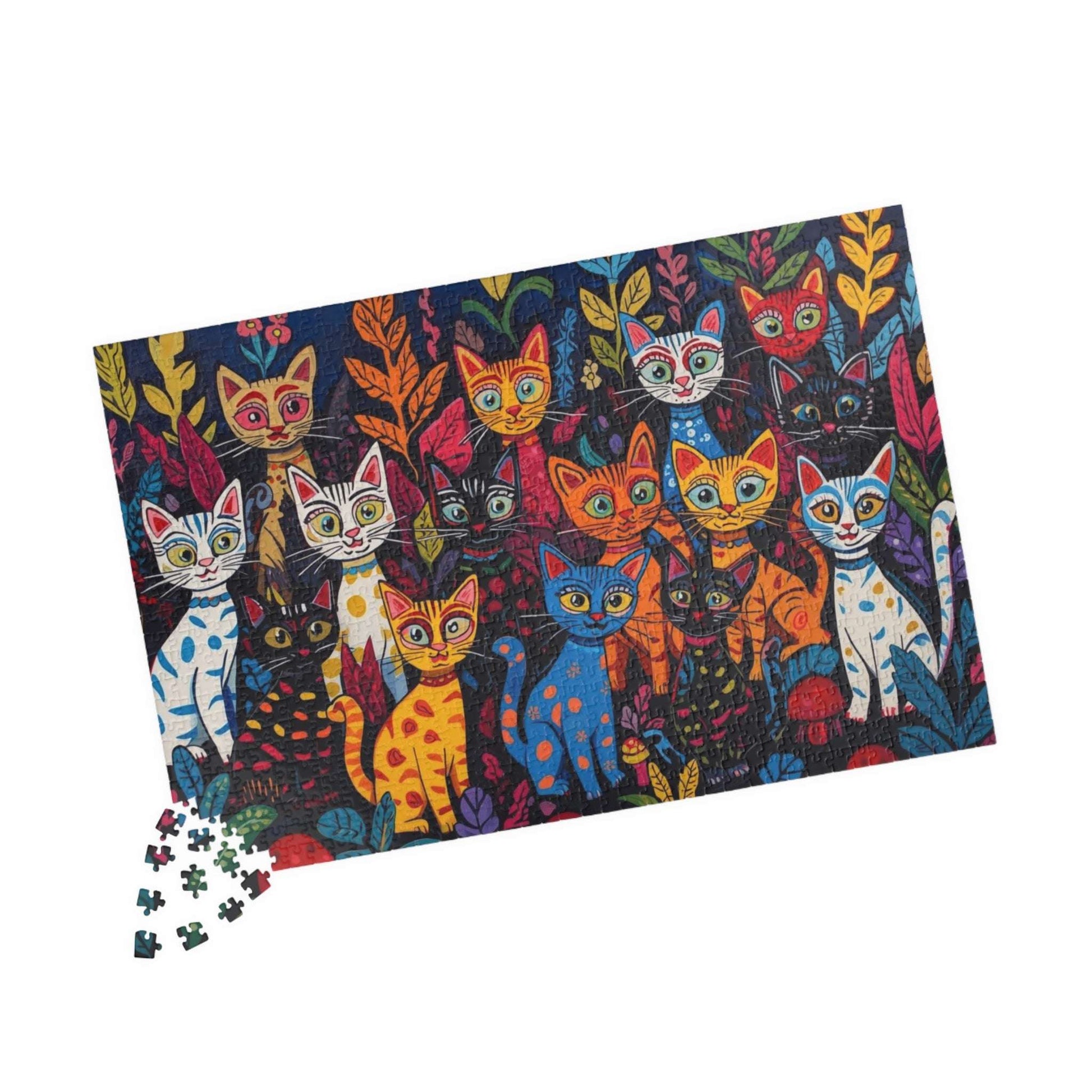 Kitten Kingdom Puzzle - Cat Jigsaw Game for Animal Lovers and Feline Owners 1014 pcs (Horizontal) Puzzle The Puzzle Chest
