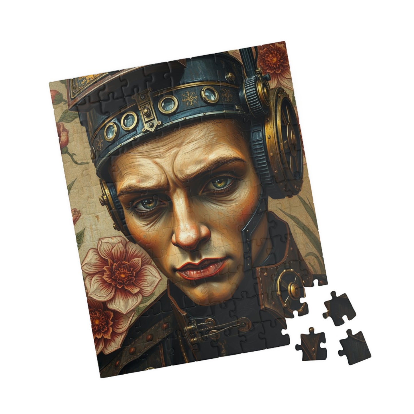 Steampunk Male Art Jigsaw Puzzle, 110-1014 Pieces, Perfect for Relaxation, Solo Fun or Family Entertainment, Quiet Pastime, Indoor Activity Puzzle The Puzzle Chest