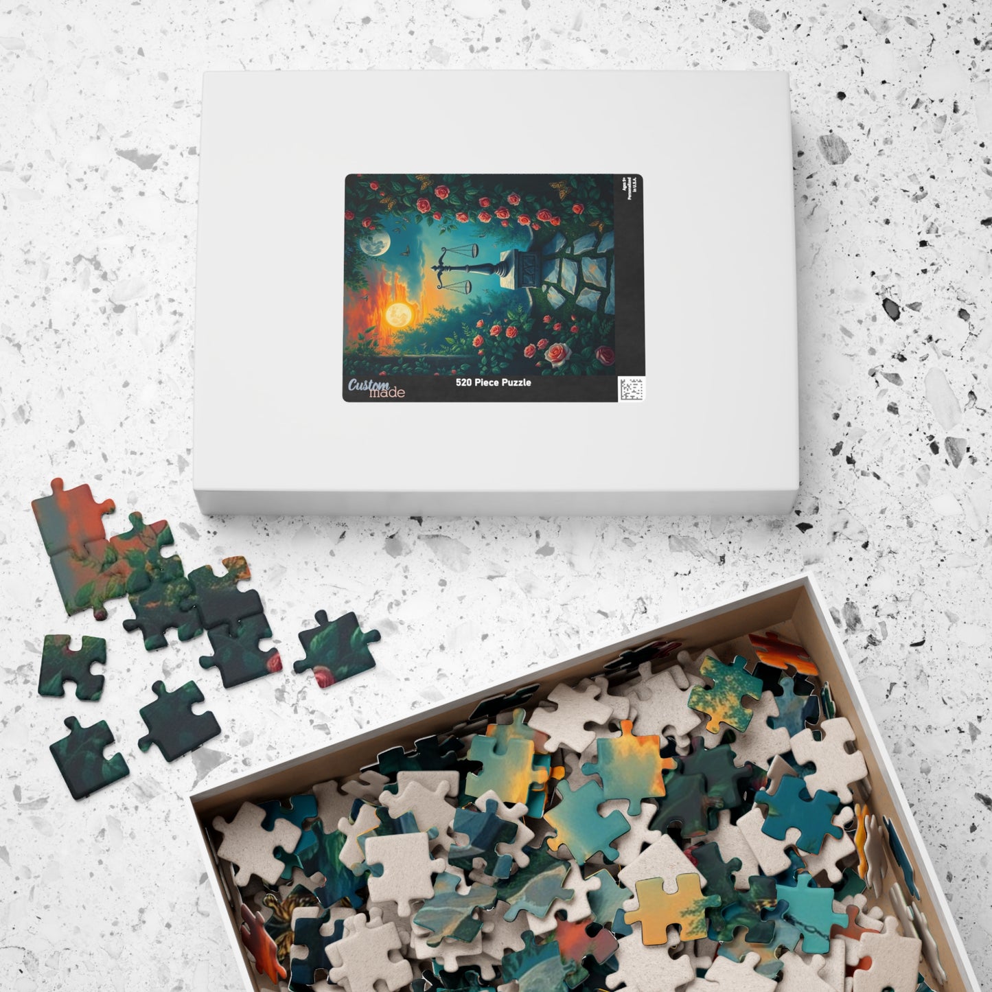 Scenic Balance Puzzle, 110 to 1014 Pieces | Perfect Gift for Puzzle Art Lover, Relaxation, Family Fun Game Night, Best Mindfulness Activity Puzzle The Puzzle Chest