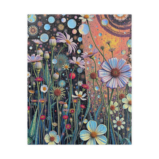 Colorful Floral Puzzle, Flower Jigsaw Puzzle for Adults, Fun Family Activity, Gift for Nature Lovers, Mindful Relaxation, Home Entertainment 110 pcs (Vertical) Puzzle The Puzzle Chest