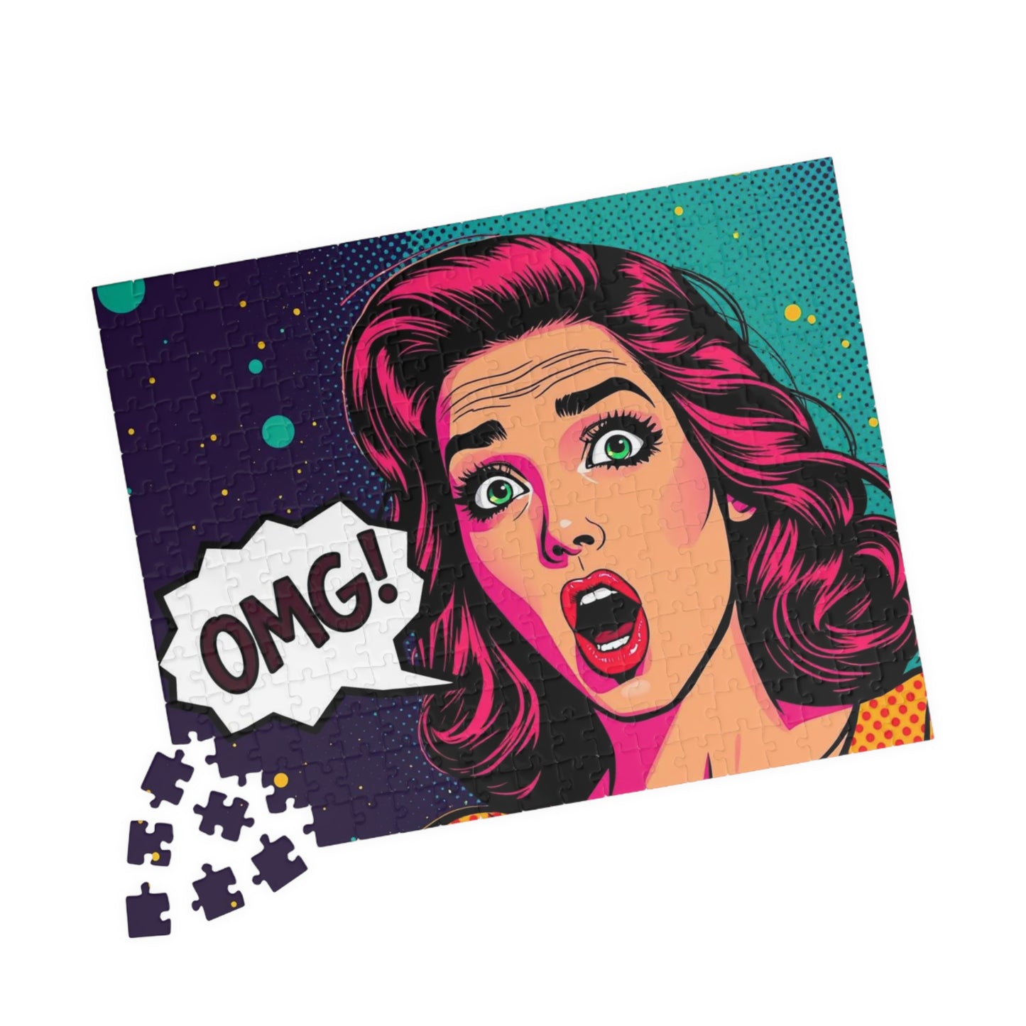 OMG! Pop Art Puzzle - Colorful 110-1014 Piece Jigsaw Fun Gift for Adult, Home Entertainment Family Bonding Game Night, Stress Relief Puzzle The Puzzle Chest