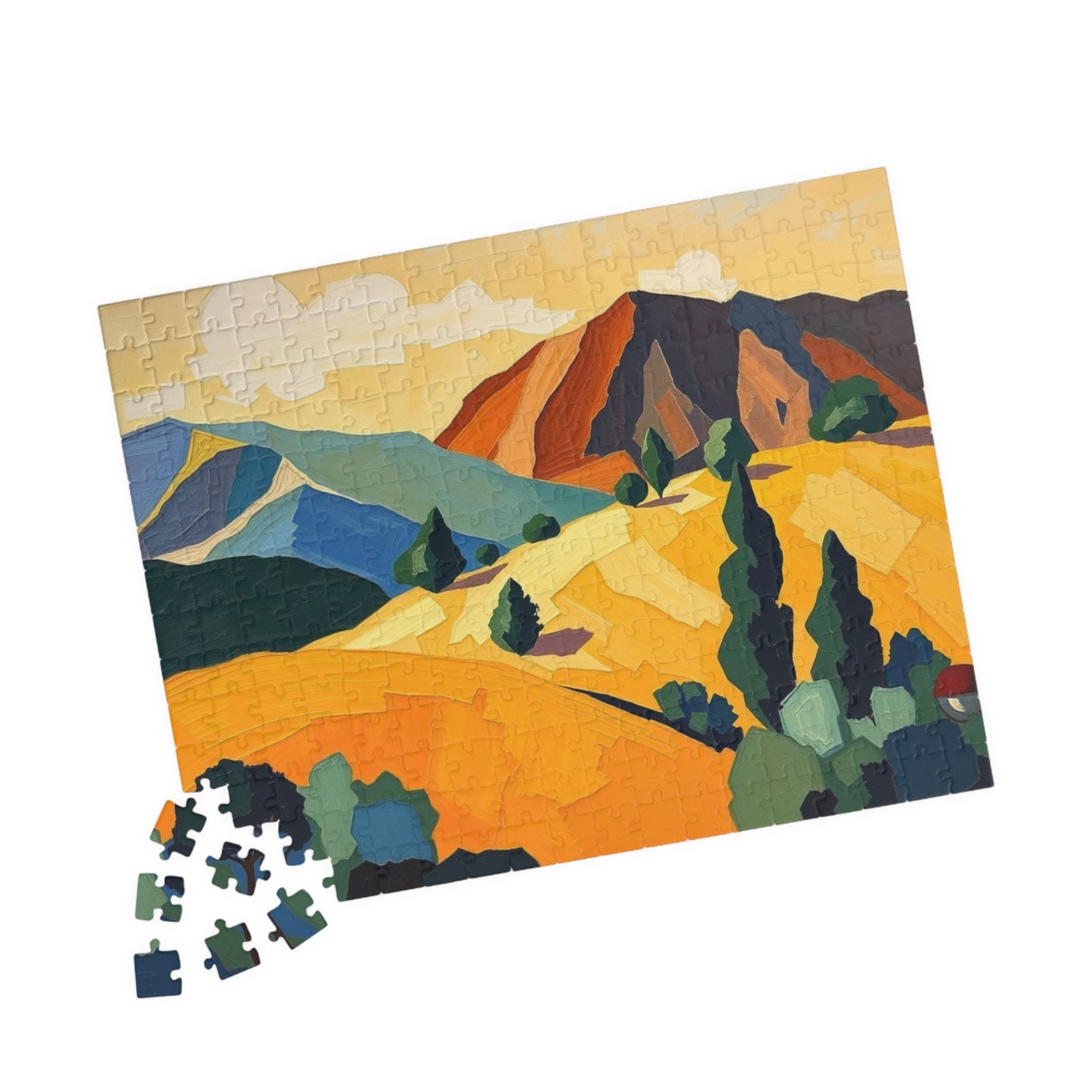 Scenic Landscape Jigsaw Puzzle, Nature Lover Gift for Friend, Creative Activity for Family Game Nights, Quiet Solo Home Entertainment Puzzle The Puzzle Chest