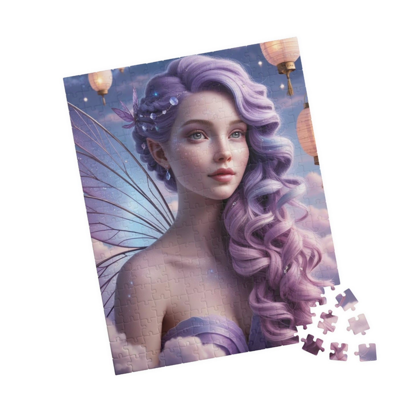 Dreamy Fairy Puzzle, Enchanting Mythical Art Jigsaw Game, Fantasy Gift for Puzzle Lover, Mindfulness Activity, Brain Teaser Puzzle The Puzzle Chest