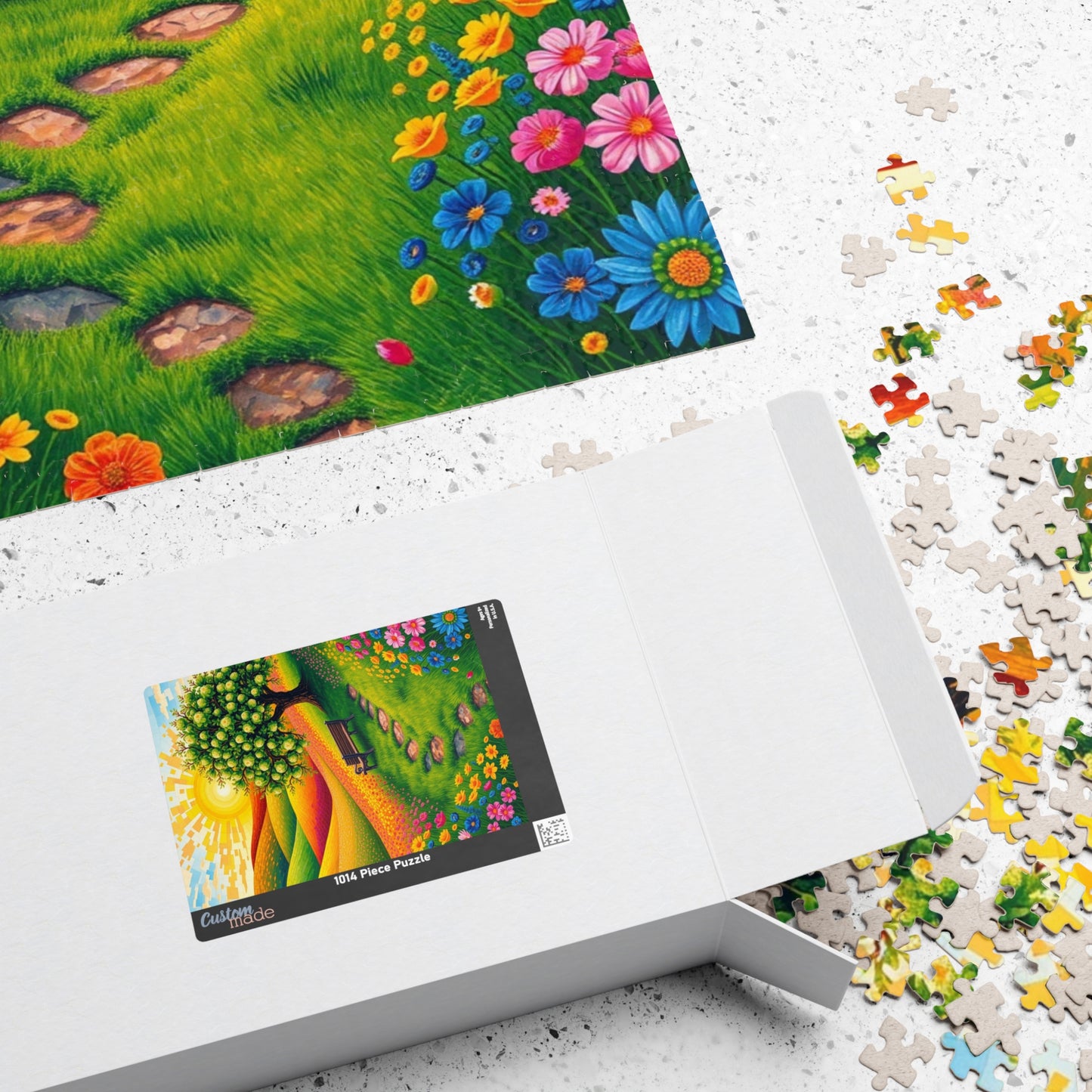 Serene Nature Mosaic Puzzle - 110, 252, 520, 1014-piece, Gift for Nature Lovers, Family Fun Activity Puzzle The Puzzle Chest
