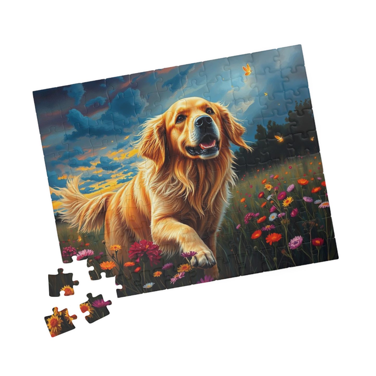 Golden Retriever Puzzle | 110-1014 Piece Dog Lover Jigsaw, Gift for Friend Pet Owner, Family Activity Solo Fun, Quiet Pastime Puzzle The Puzzle Chest