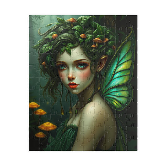 Whimsical Fairy Puzzle - Enchanting 110 to 1014 Pieces for Nature Lovers, Gift for Friend Puzzle Enthusiast, Home Entertainment, Mindfulness 110 pcs (Vertical) Puzzle The Puzzle Chest