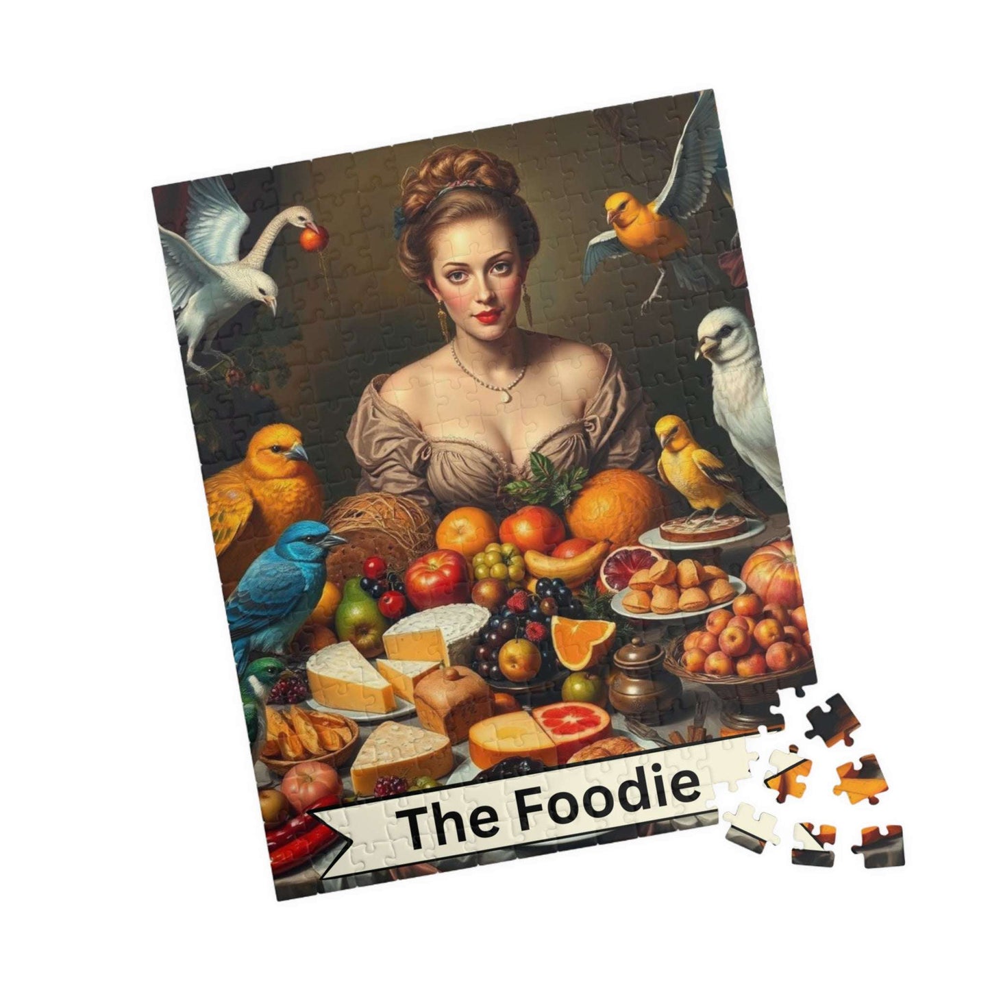 The Foodie Jigsaw Puzzle - Tarot Style Game for Food Lovers